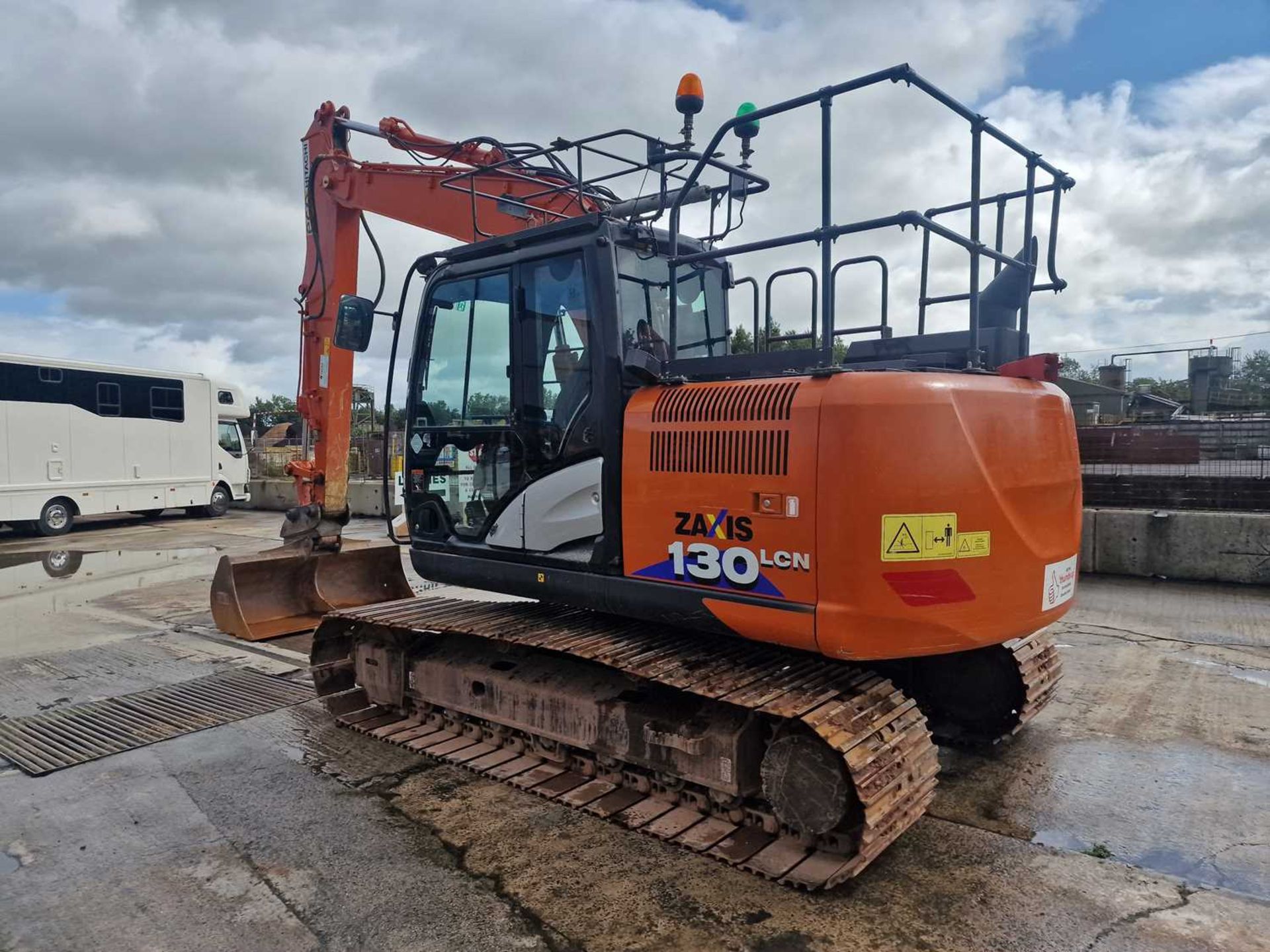 2020 Hitachi ZX130LCN-6, 700mm Steel Tracks, CV, Hill Hydraulic QH, Piped, Reverse & Blind Spot Came - Image 42 of 78