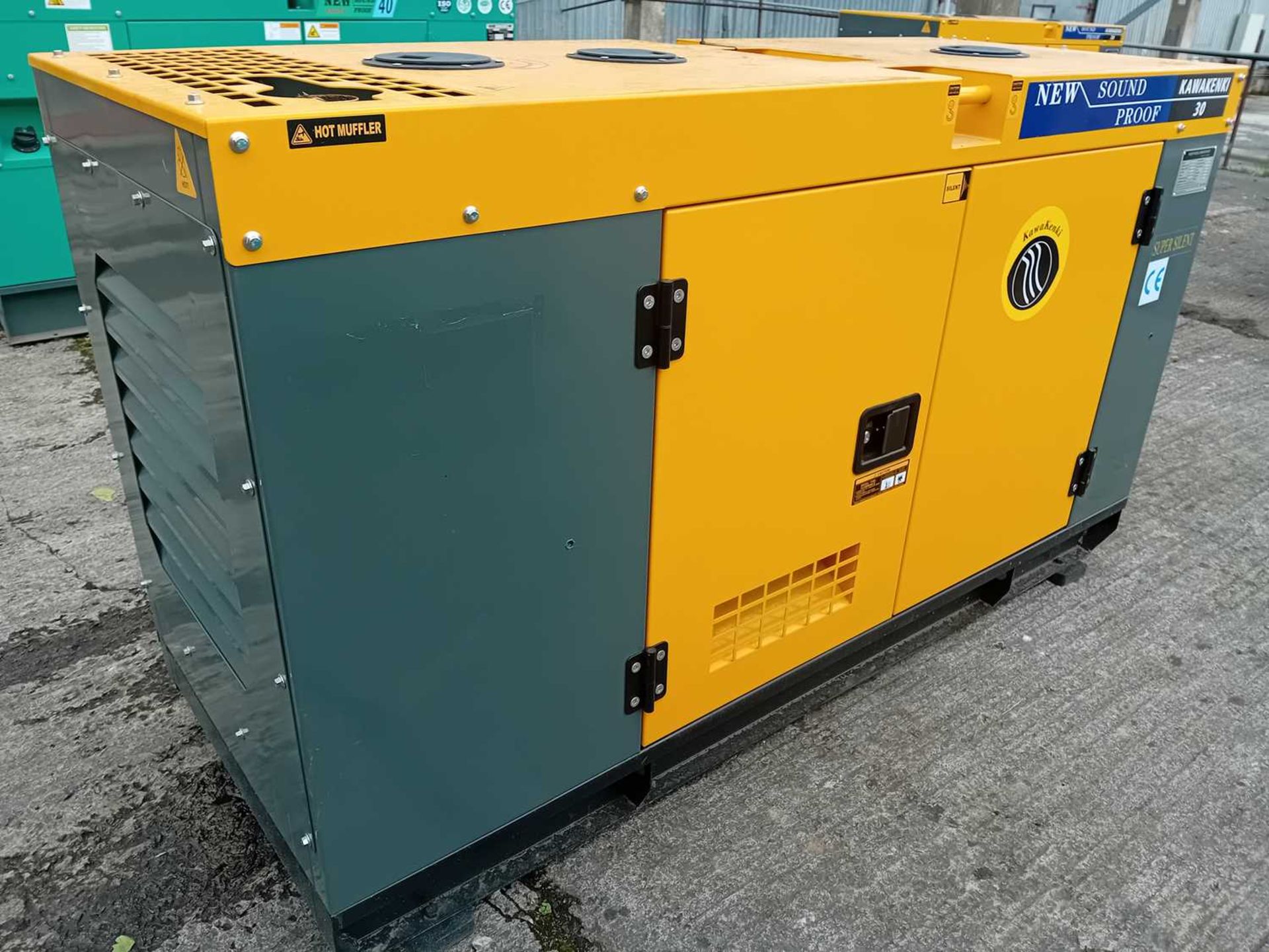 Unused 2023 Kawakenki KK30-III-SSS 30KvA Generator - Image 3 of 24