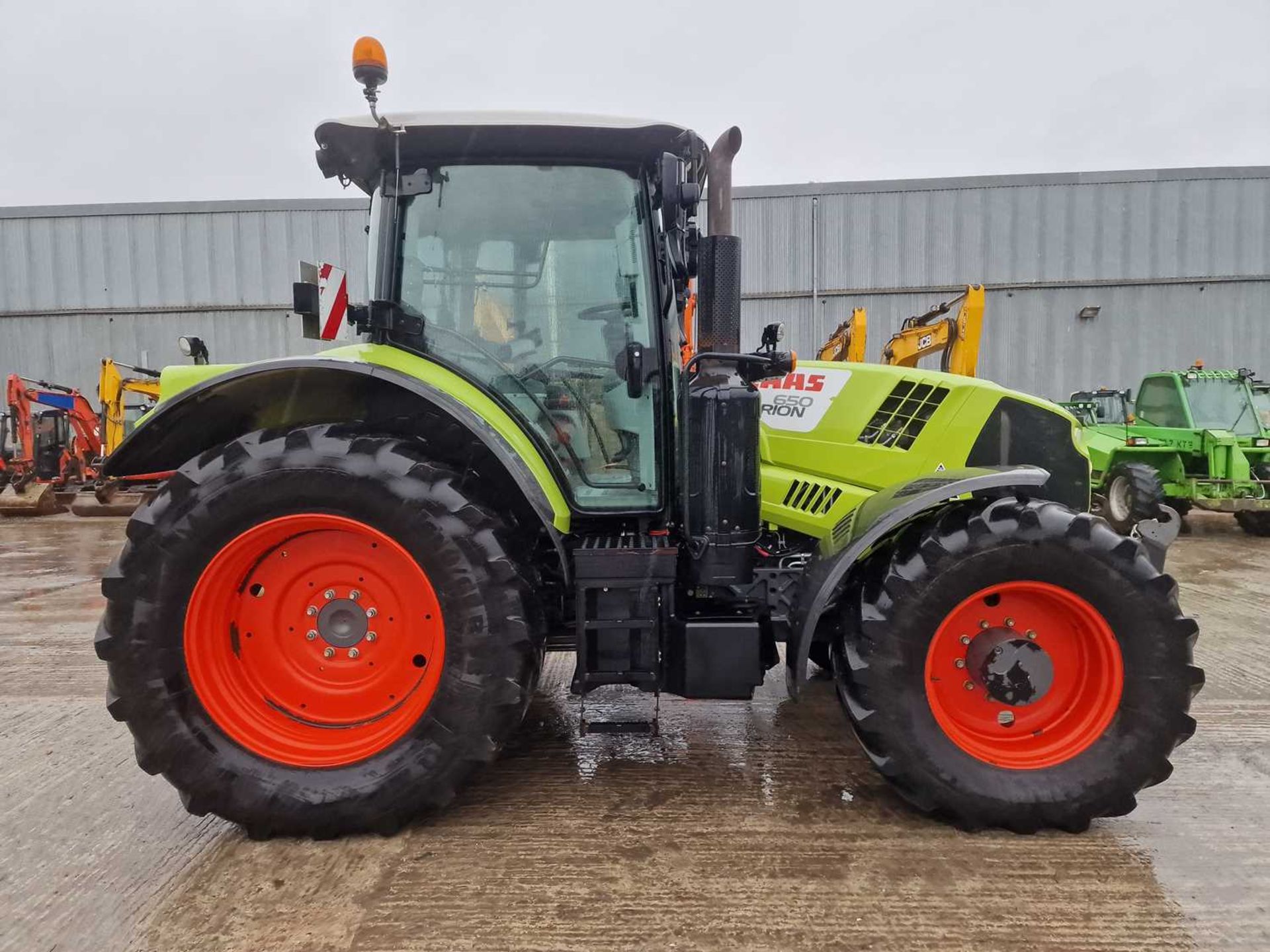 2018 Claas Arion 650 CI5+ 4WD Tractor, Front Linkage, Front Suspension, Cab Suspension, Air Brakes,  - Image 6 of 87