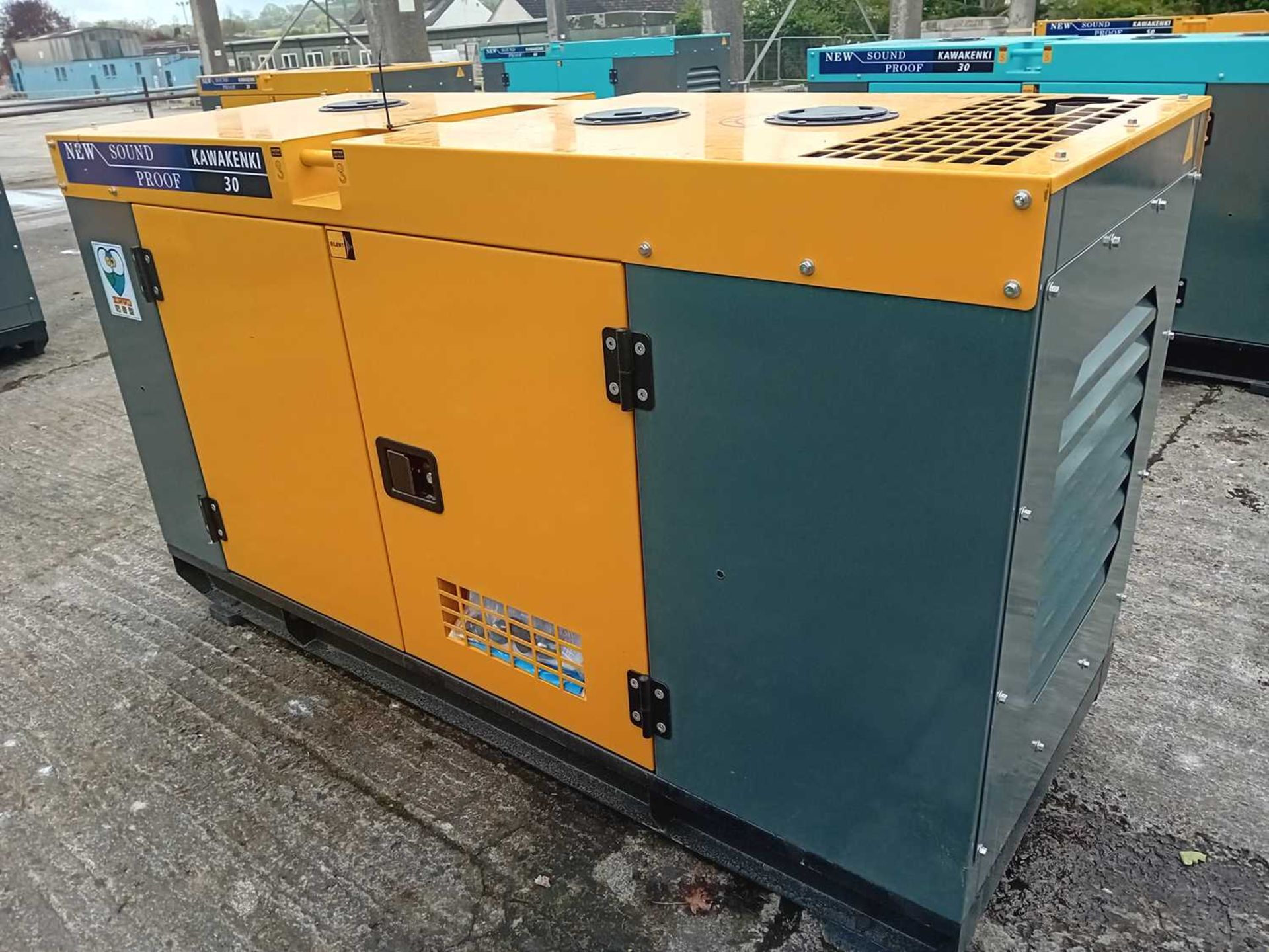 Unused 2023 Kawakenki KK30-III-SSS 30KvA Generator - Image 14 of 24