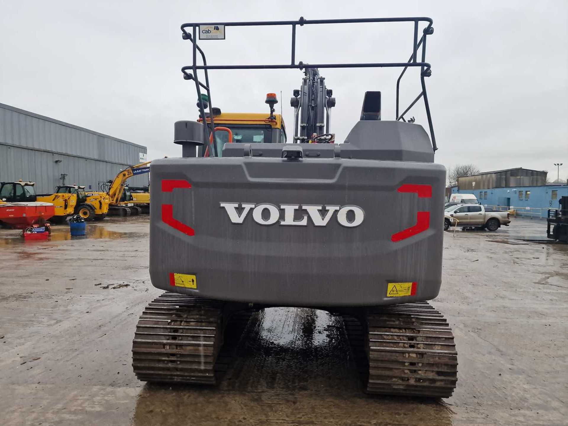 2018 Volvo EC140EL, 700mm Steel Tracks, CV, Hill Hydraulic QH, Piped, Reverse & Blind Spot Camera, A - Image 4 of 108