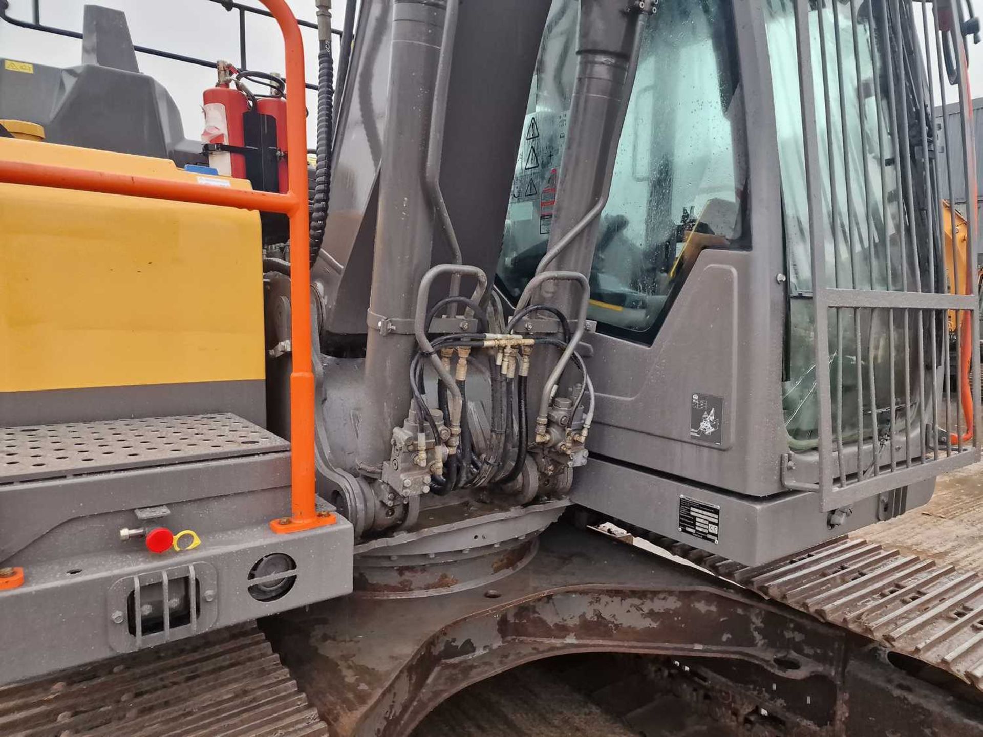 2018 Volvo EC140EL, 700mm Steel Tracks, CV, Hill Hydraulic QH, Piped, Reverse & Blind Spot Camera, A - Image 13 of 108