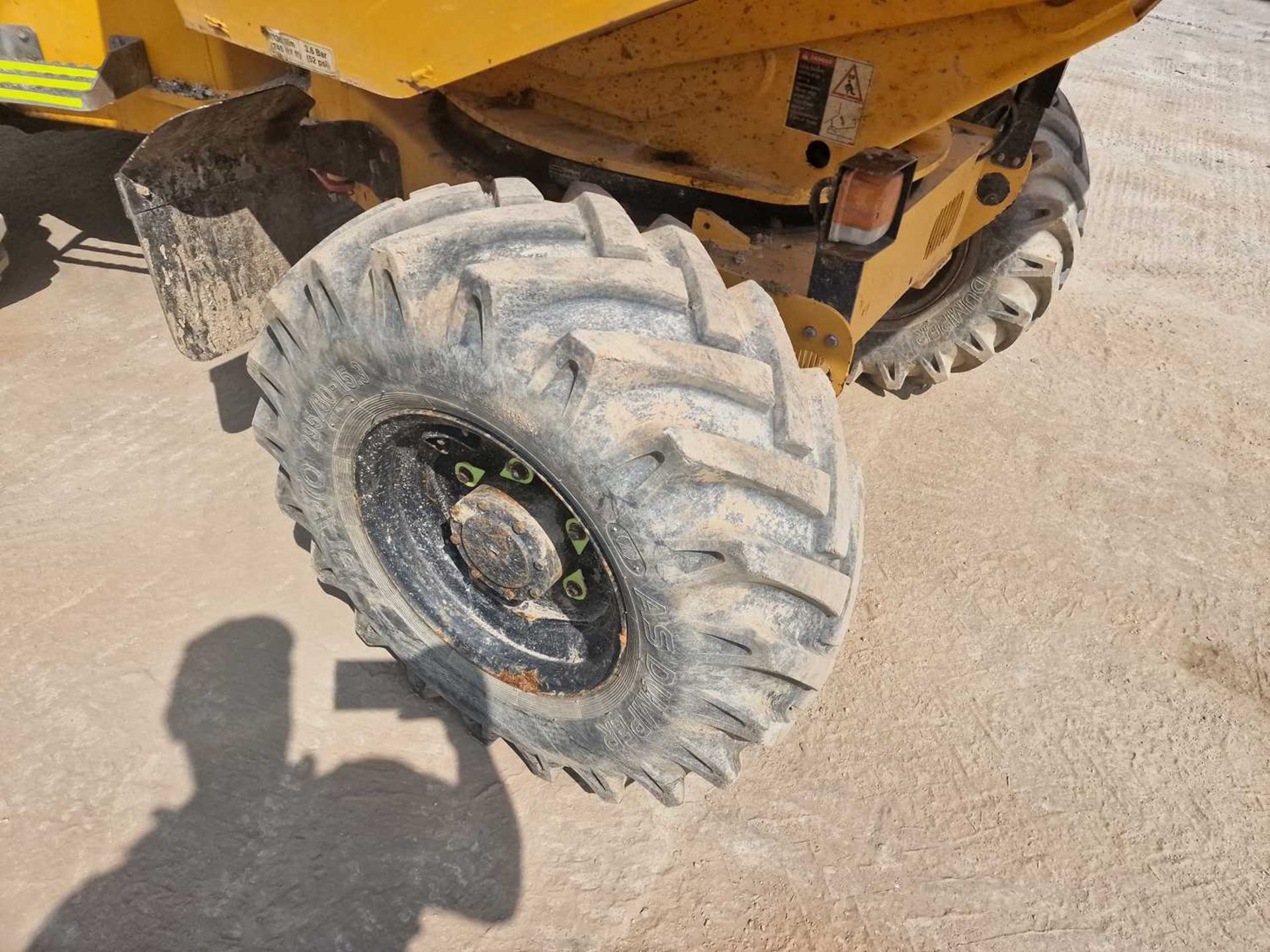 2019 Thwaites 3 Ton Swivel Skip Dumper, Folding Roll Bar - Image 35 of 48