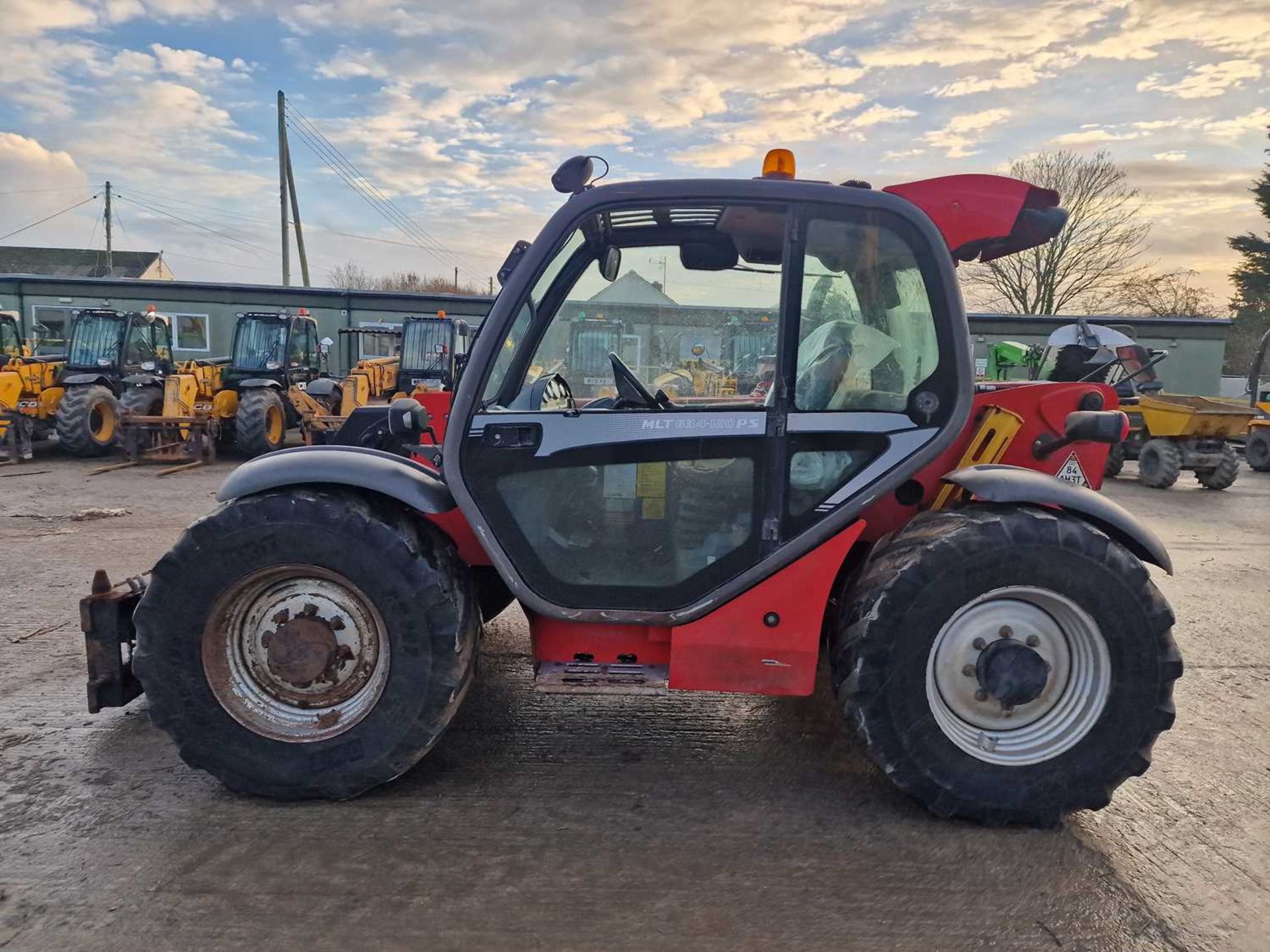 2013 Manitou MLT634-120LSU, Powershift Telehandler, Joystick Controls, PUH, Pin & Cone Head Stock, W - Image 2 of 22