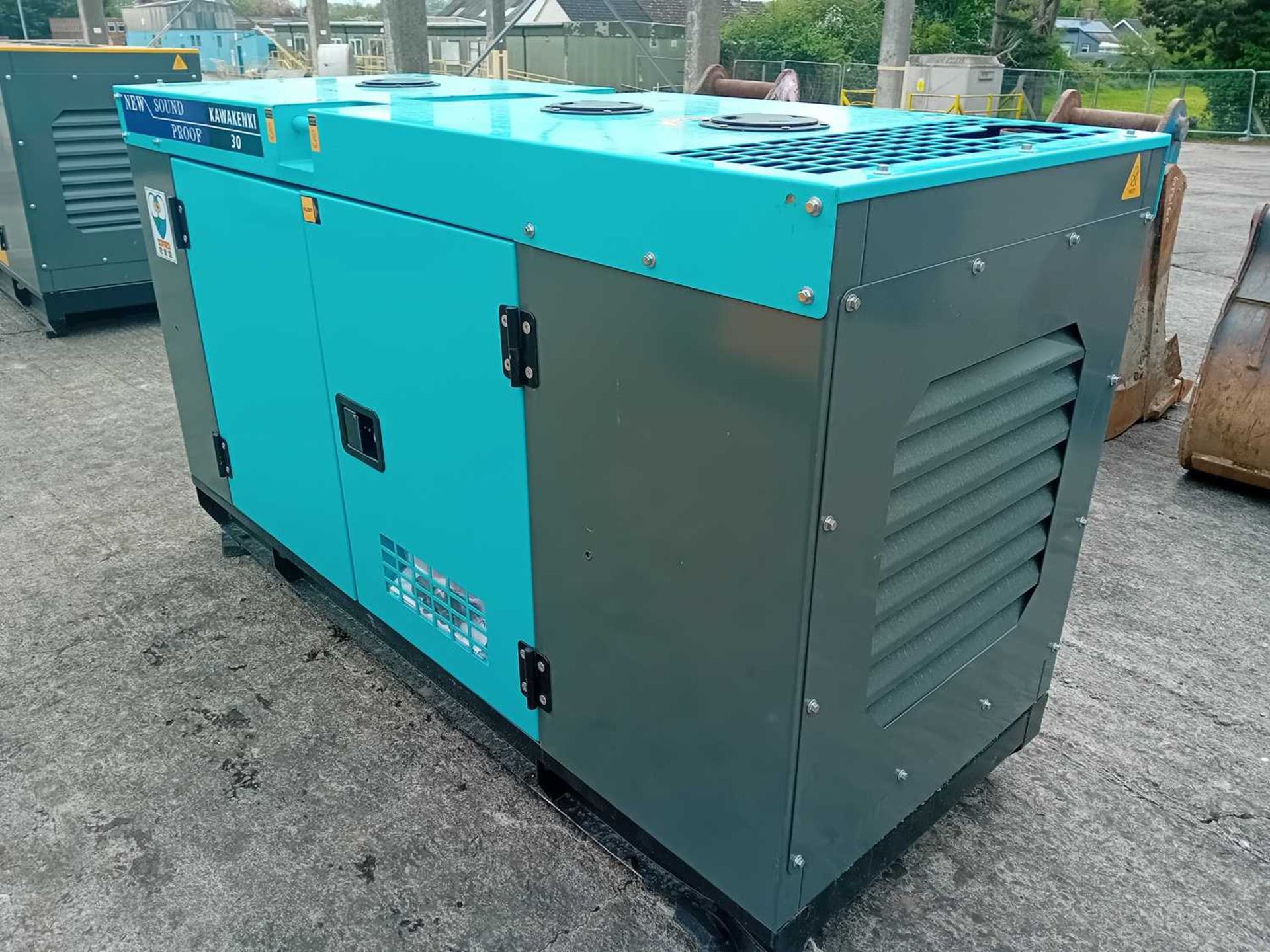 Unused 2023 Kawakenki KK30-III-SSS 30KvA Generator - Image 14 of 24