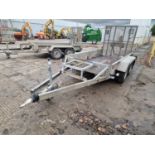2016 Indespension 2.7 Ton Twin Axle Plant Trailer, Ramp
