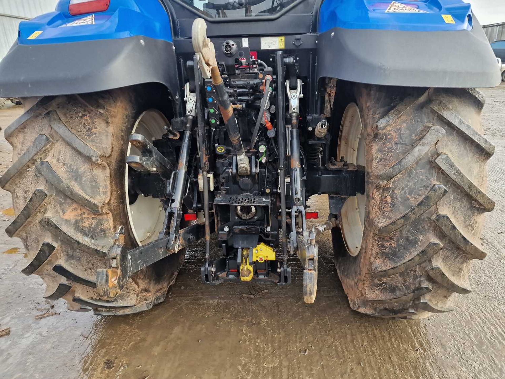 2019 New Holland T6.180 4WD Tractor, Cab Suspension, 3 Spool Valves, Push Out Hitch, A/C - Image 11 of 28