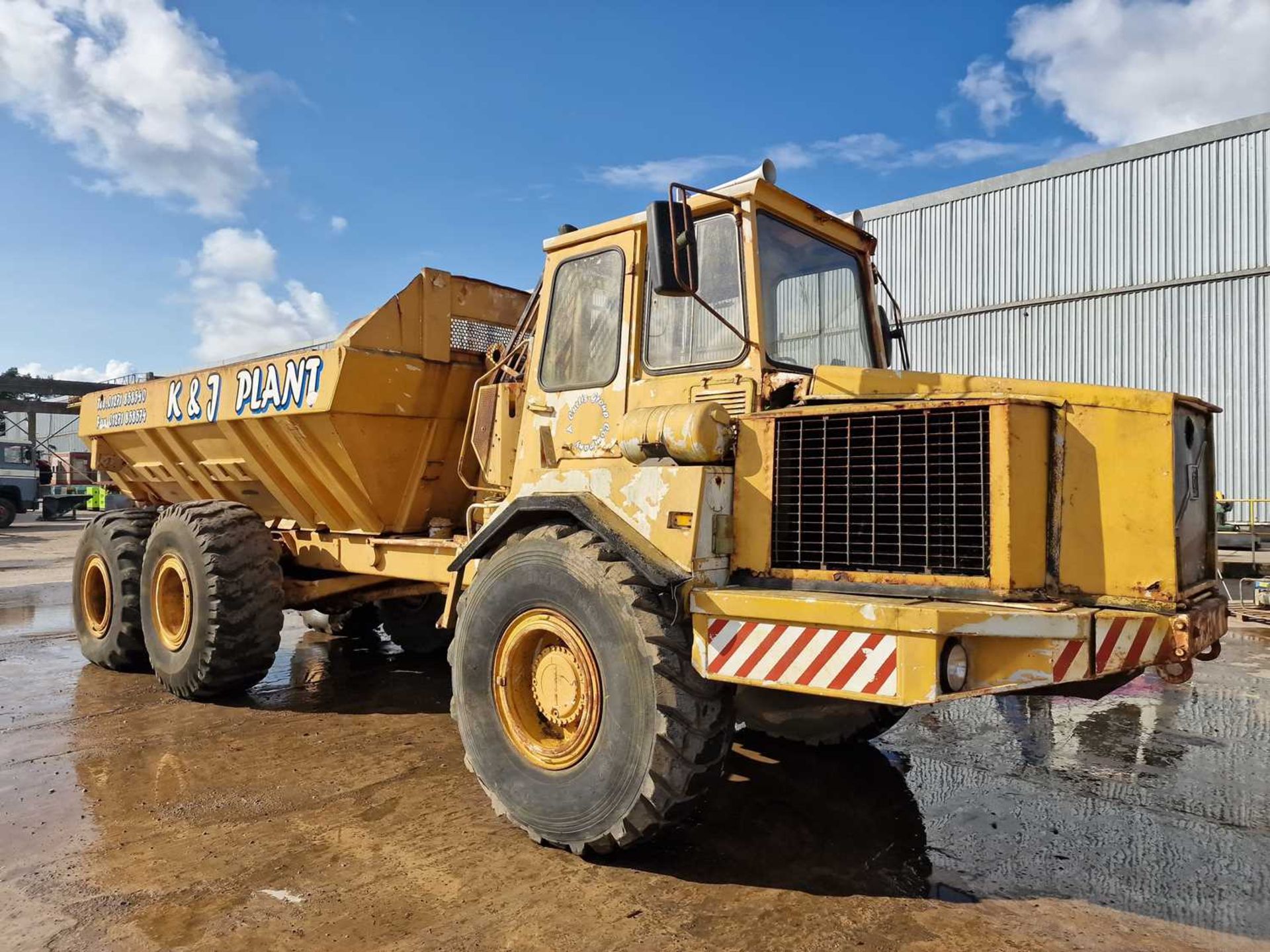 1984 Volvo BM5350B 6x6 Articulated Dumptruck, Tail Gate - Image 7 of 46