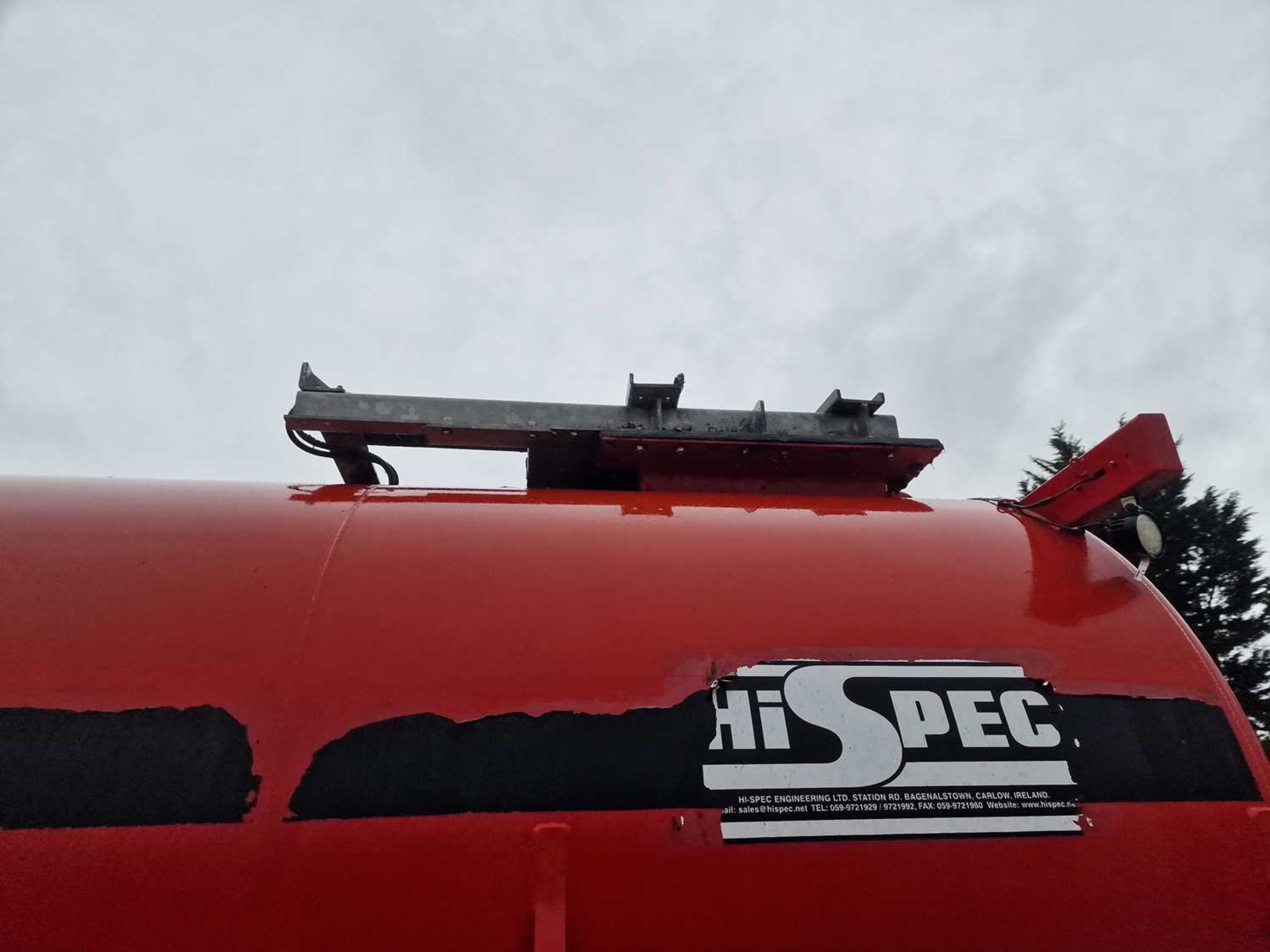 2019 Hi-Spec VT3000SA-R Single Axle PTO Driven Vacuum Tanker, Hydraulic Top Fill, Sprung Draw Bar - Image 12 of 16