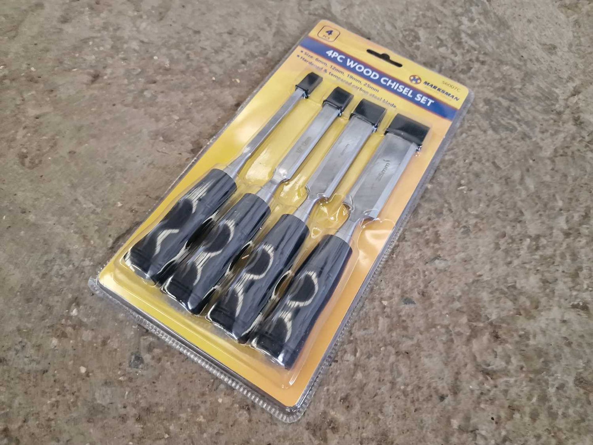 Marksman 4Pcs Wood Chisel Set - Image 2 of 2