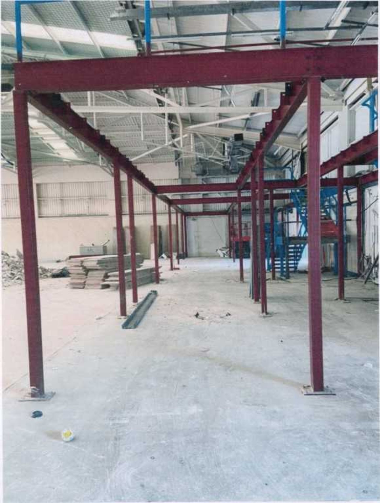 Mezzanine Floor (Approx 24m x 6.6m x 3m High) (No Flooring, No Railings) (Being Sold Offsite) - Image 5 of 7