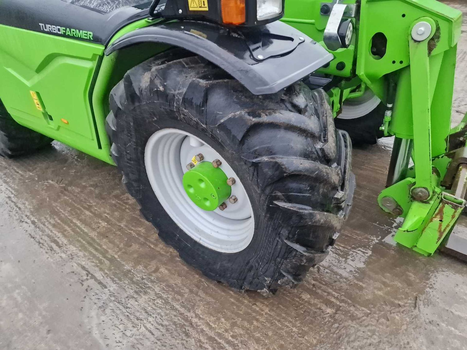 2021 Merlo TF35.7CS-115 Turbo Farmer Telehandler, Joystick Controls, Cab & Boom Suspension, PUH, QH, - Image 9 of 24