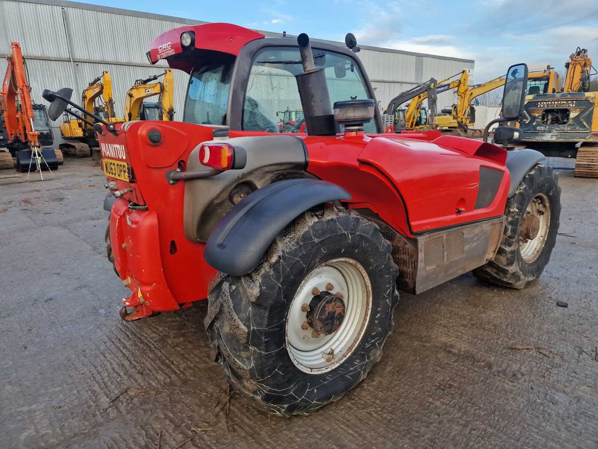 2013 Manitou MLT634-120LSU, Powershift Telehandler, Joystick Controls, PUH, Pin & Cone Head Stock, W - Image 5 of 22