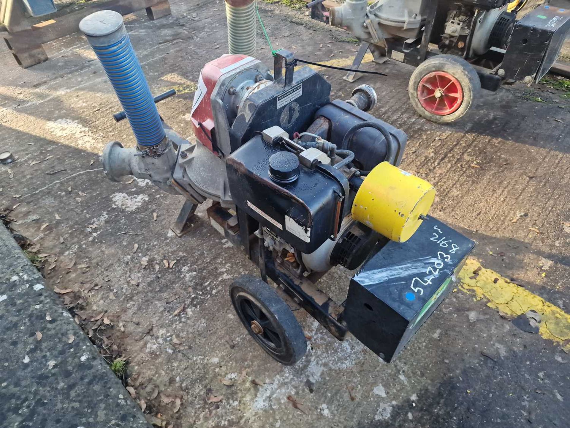 2014 Morris 90YE 5" Water Pump, Yanmar Engine - Image 2 of 10