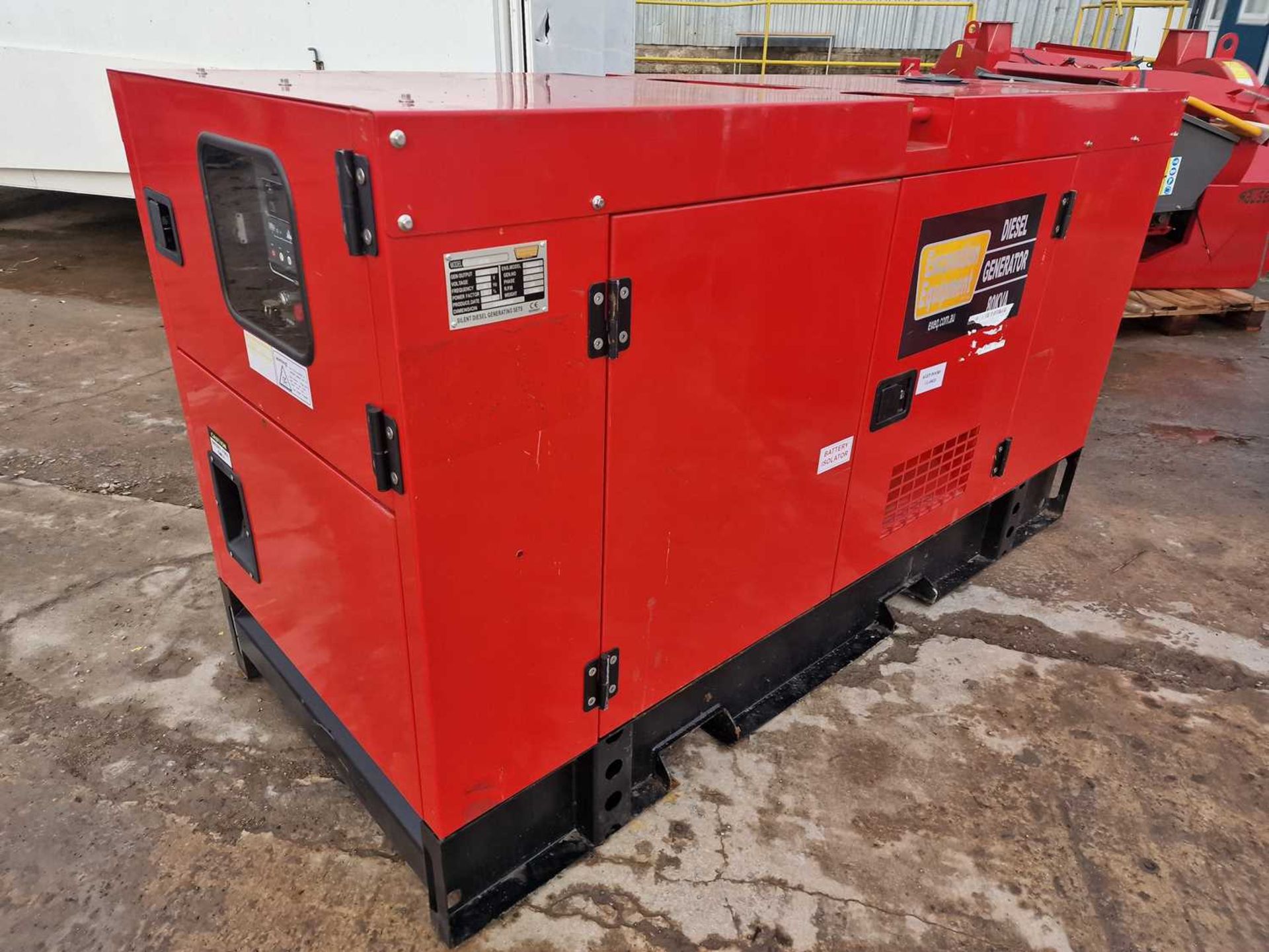 2023 Excavation Equipment GF3-80 80KvA Generator