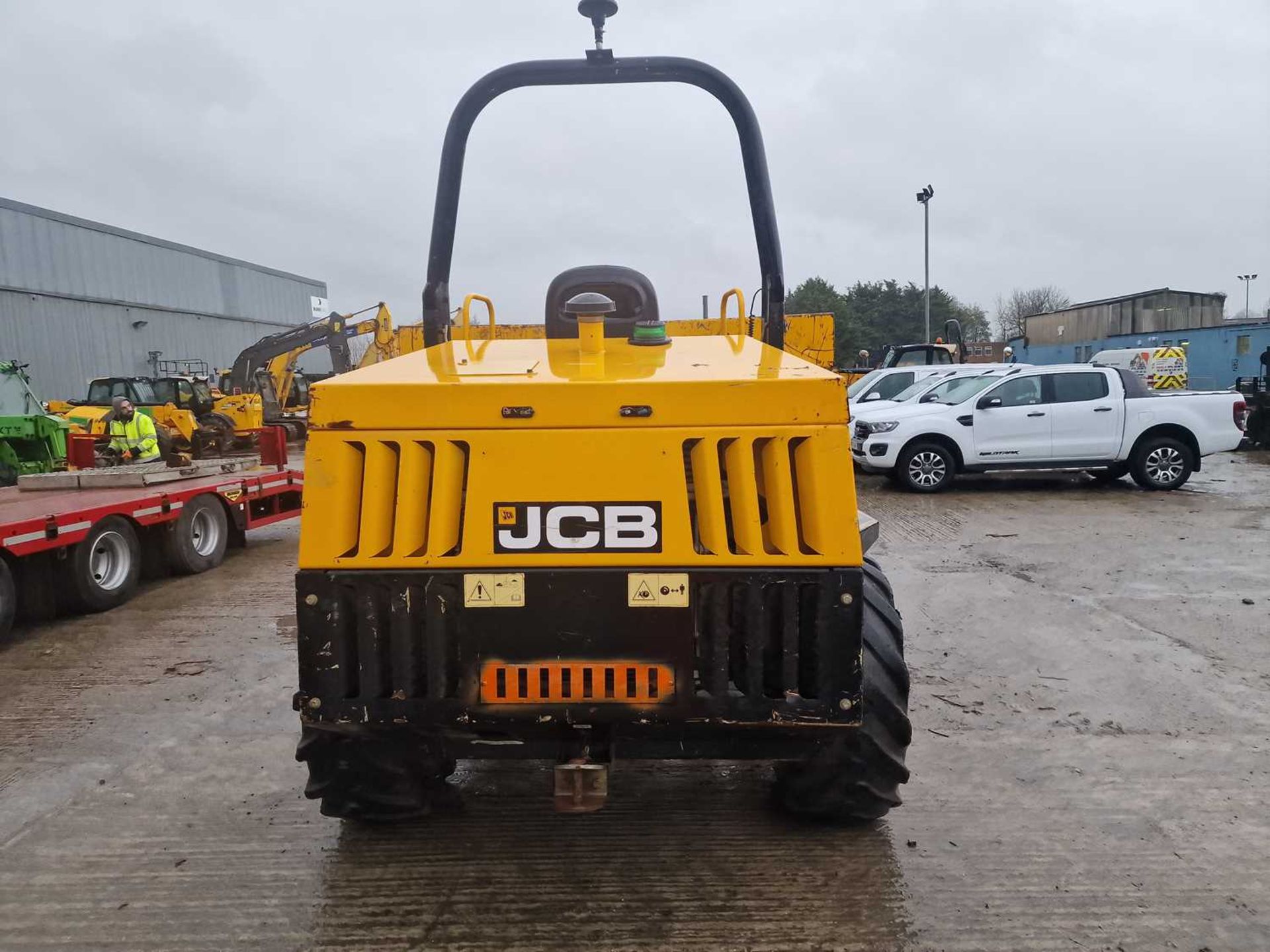 2016 JCB 6TFT 6 Ton Dumper, Roll Bar - Image 4 of 21