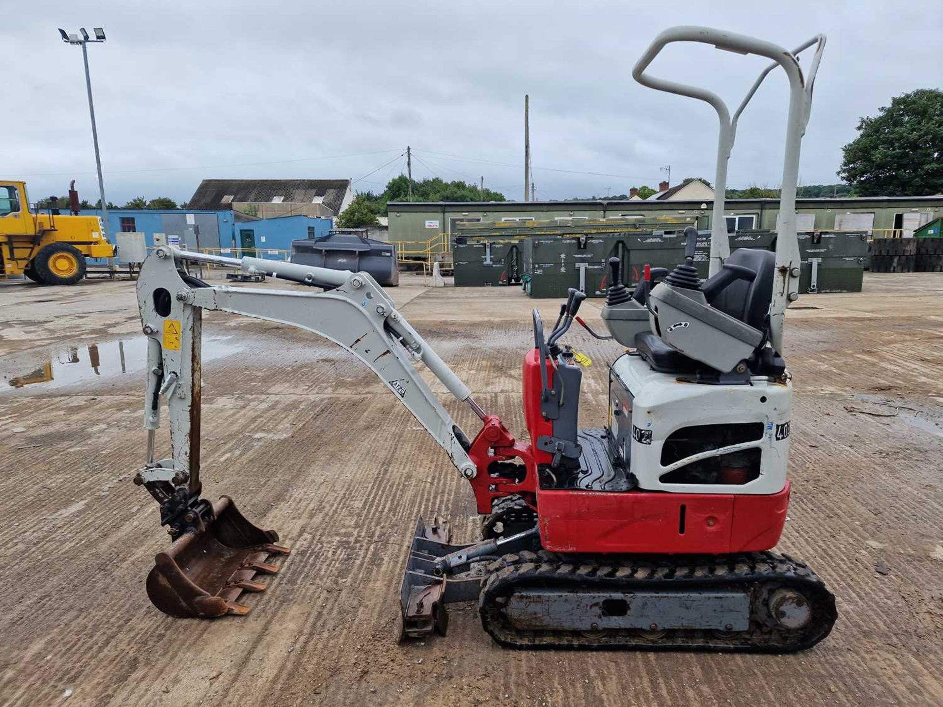 2019 Takeuchi TB210R Rubber Tracks, Blade, Offset, Manual QH, Piped, Expanding Undercarriage, Roll B - Image 34 of 96