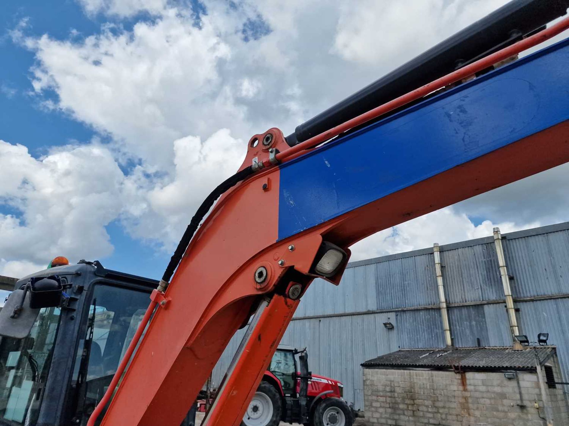 2017 Kubota U55-4 Rubber Tracks, Blade, Offset, Geith Hydraulic QH, Piped, Reverse Camera, Summit Sl - Image 50 of 76