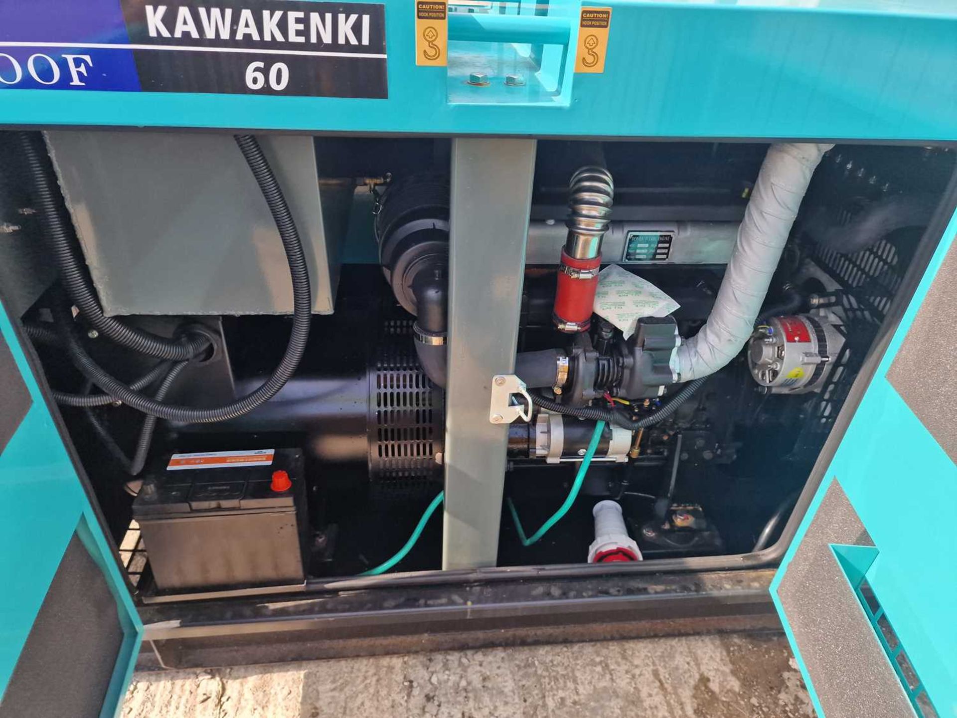 Kawakenki KK60-III-SSS 60KvA Generator - Image 5 of 12