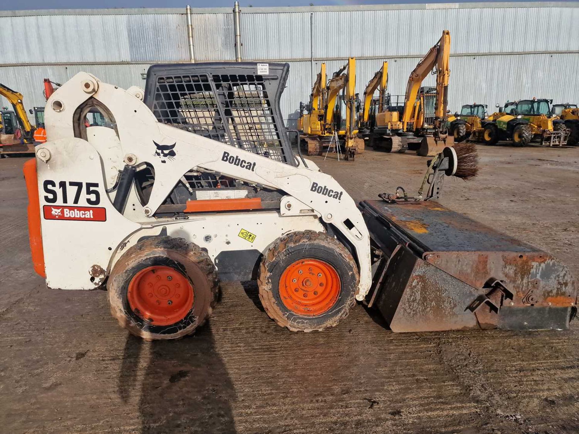 2008 Bobcat 175 Skidsteer Loader, Sweeper Collector (EPA Compliant) - Image 6 of 22