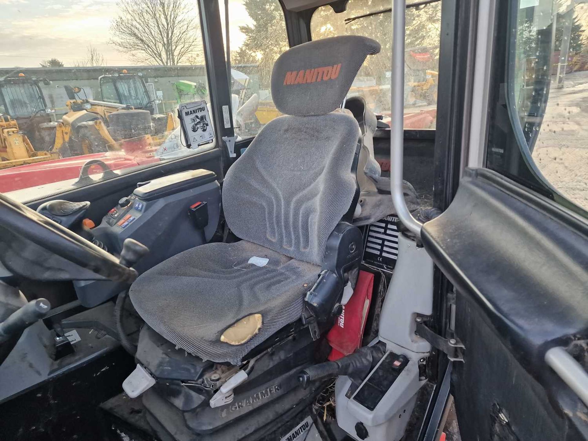 2018 Manitou MLT741-140 Turbo Telehandler, Joystick Controls, PUH, WLI, A/C - Image 18 of 22