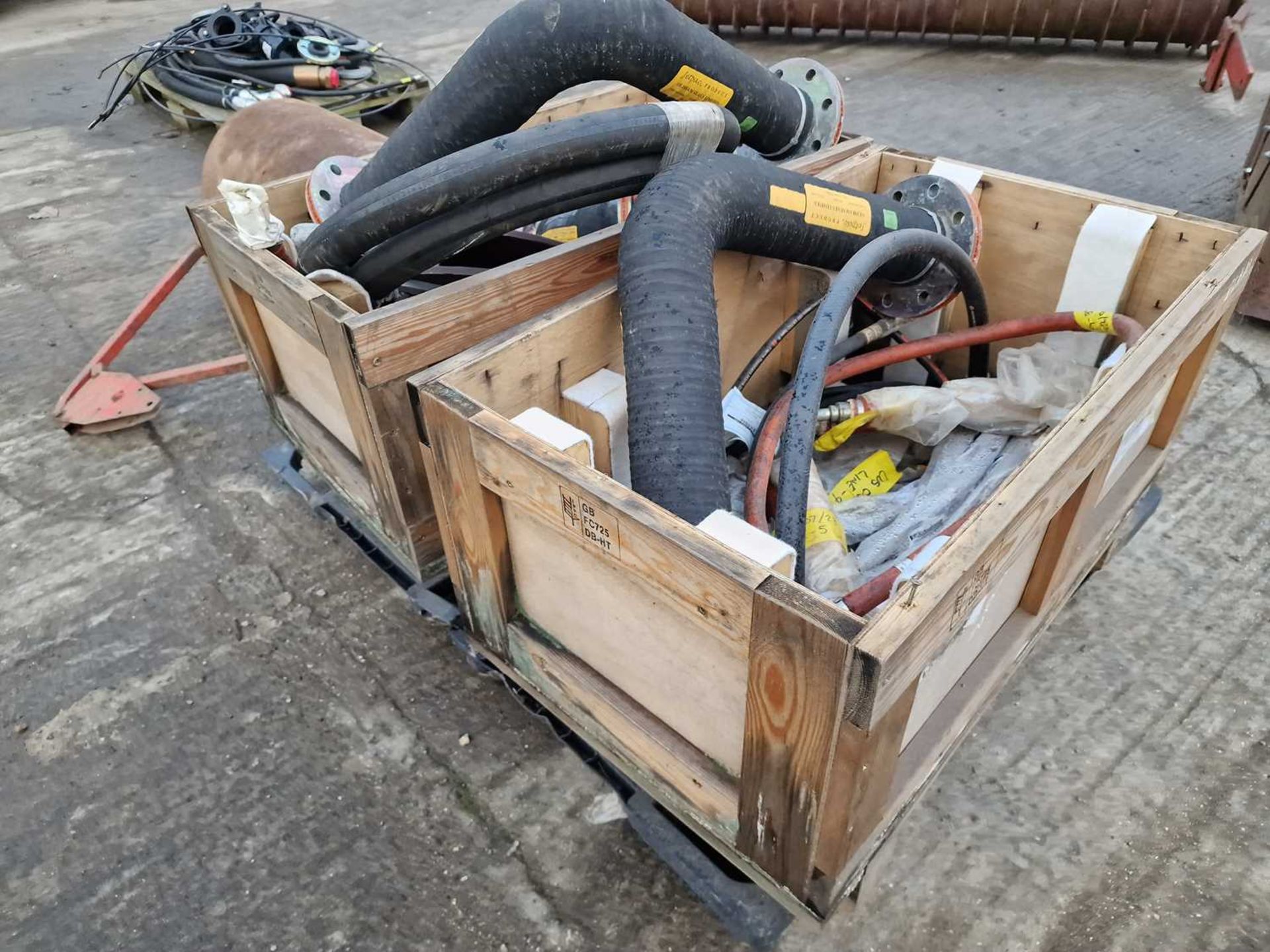 Pallet of Various Pipes