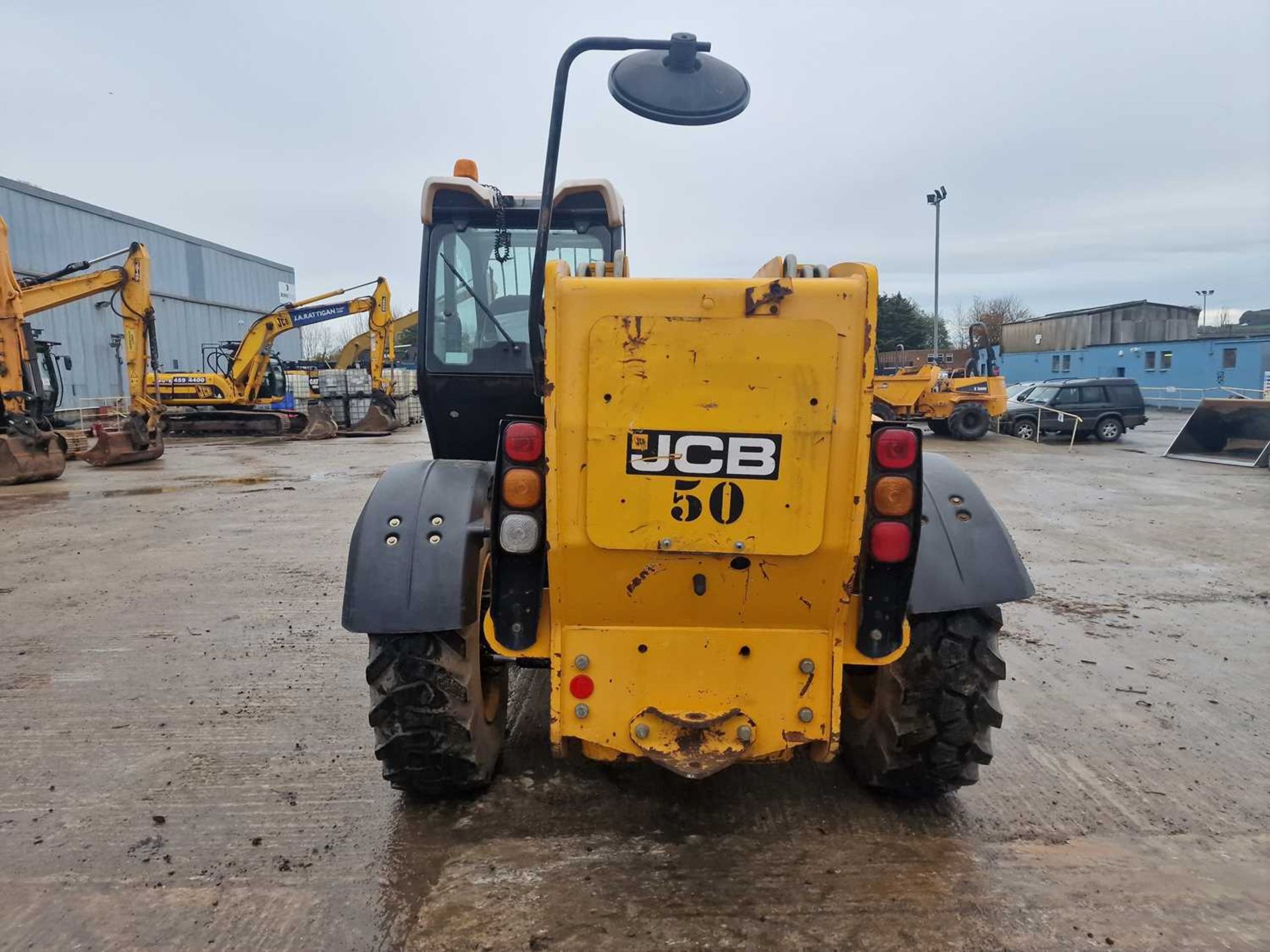 2015 JCB 540-140 Turbo Powershift Telehandler, Sway, Reverse Camera, WLI, Forks (EPA Compliant) - Image 28 of 72