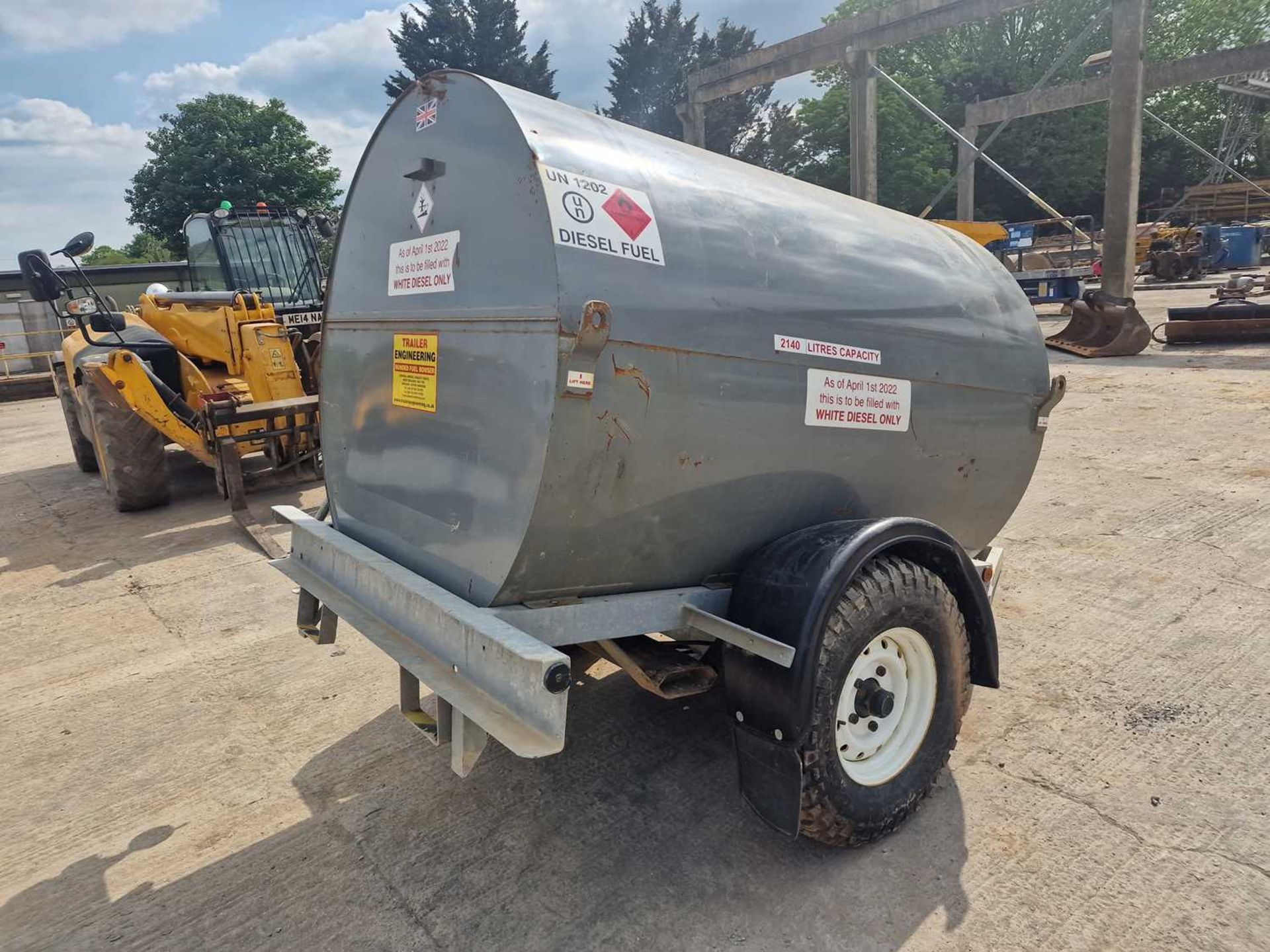 2021 Trailer Engineering 2140 Litre Single Axle Bunded Fuel Bowser, Manual Pump - Image 12 of 18