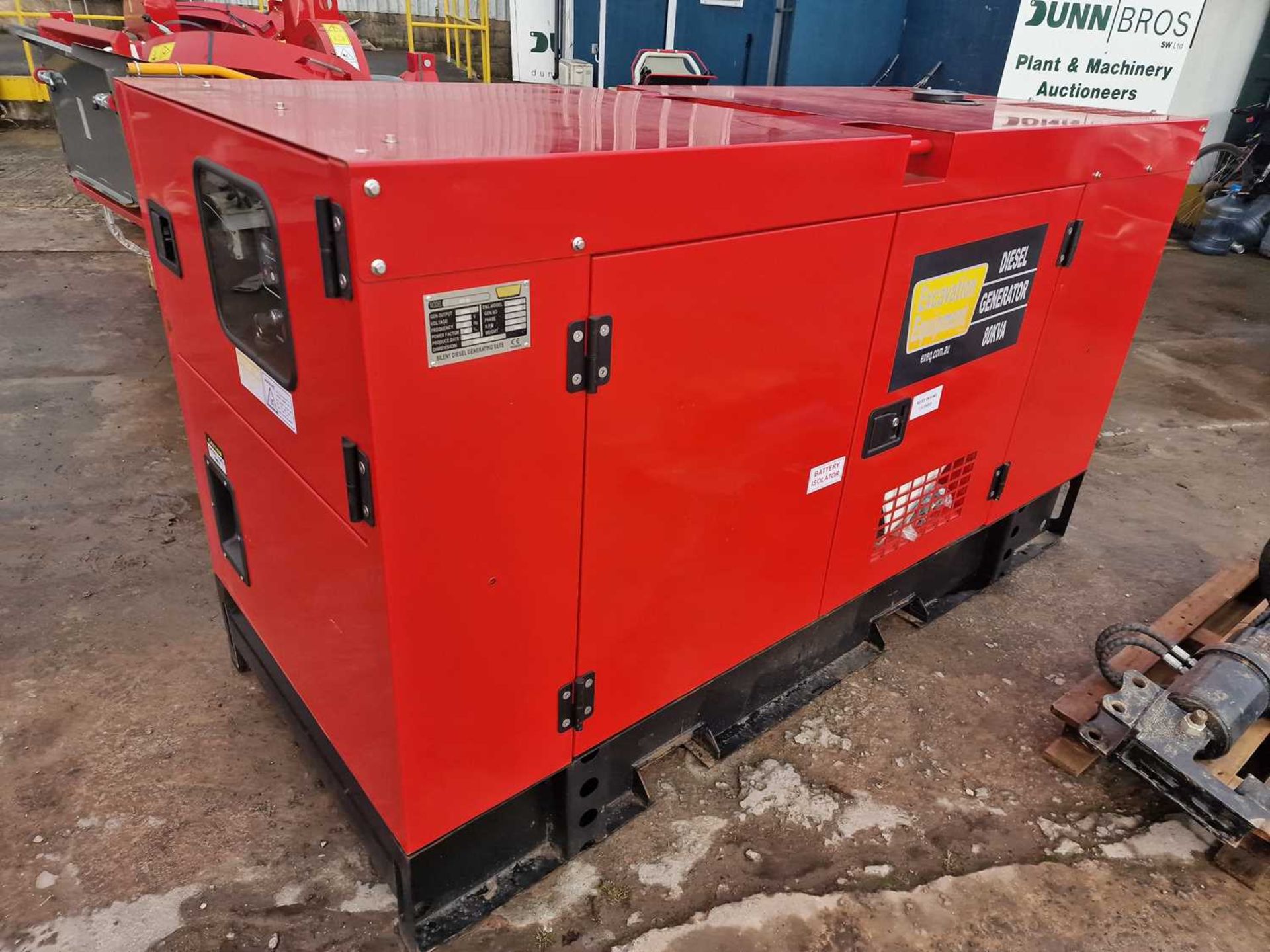 2023 Excavation Equipment GF3-80 80KvA Generator