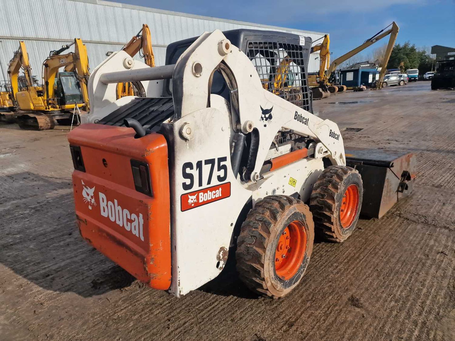 2008 Bobcat 175 Skidsteer Loader, Sweeper Collector (EPA Compliant) - Image 5 of 22