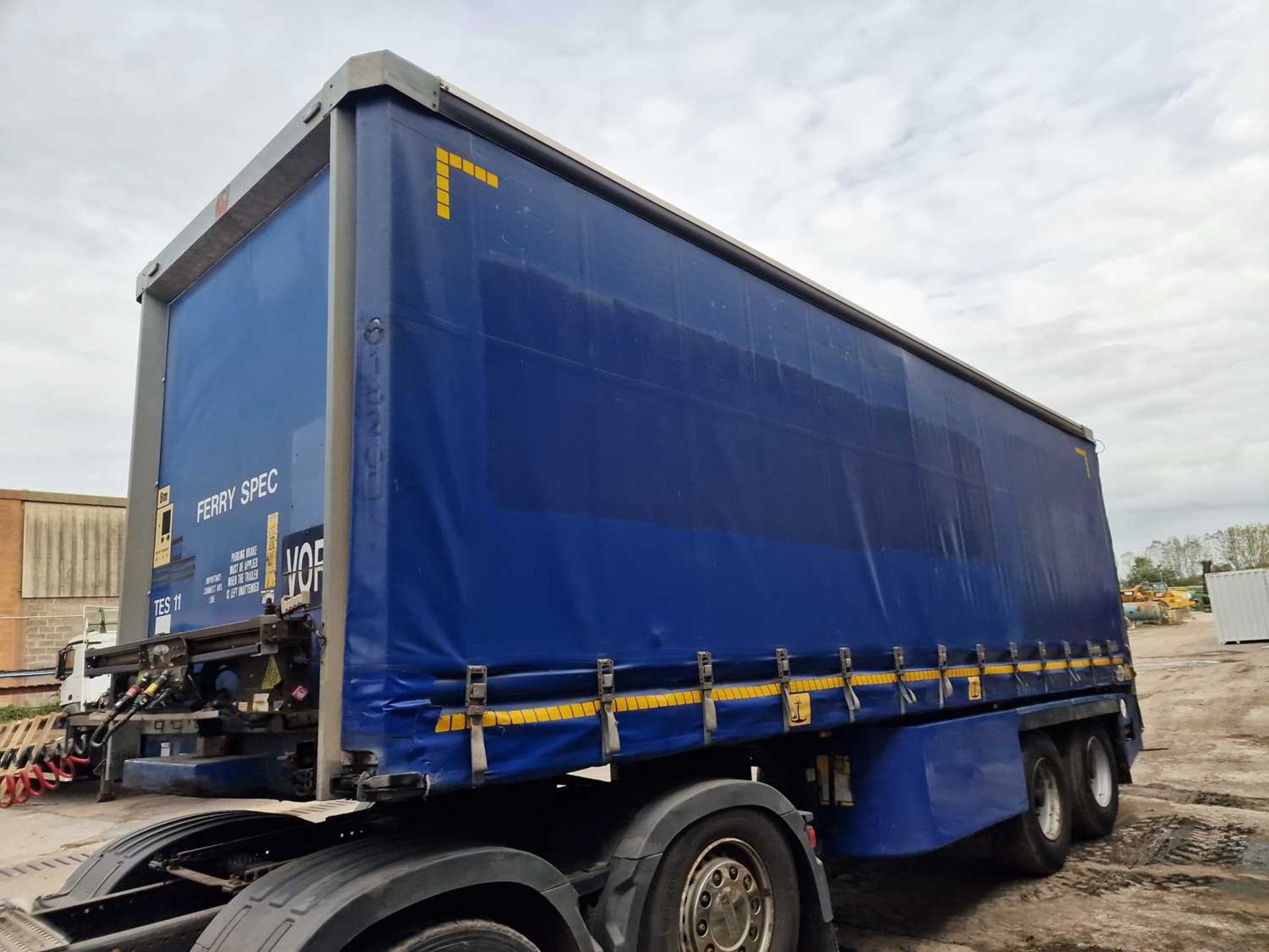 2011 SDC Twin Axle Urban Curtainsider Trailer, DHollandia Tail Lift