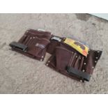 Marksman 10 Pocket Leather Tool Belt