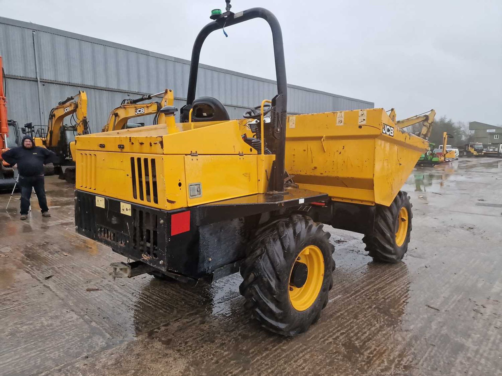 2016 JCB 6TFT 6 Ton Dumper, Roll Bar  - Image 5 of 22