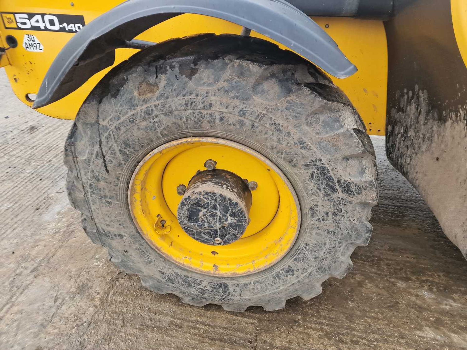 2015 JCB 540-140 Turbo Powershift Telehandler, Sway, Reverse Camera, WLI, Forks (EPA Compliant) - Image 39 of 48