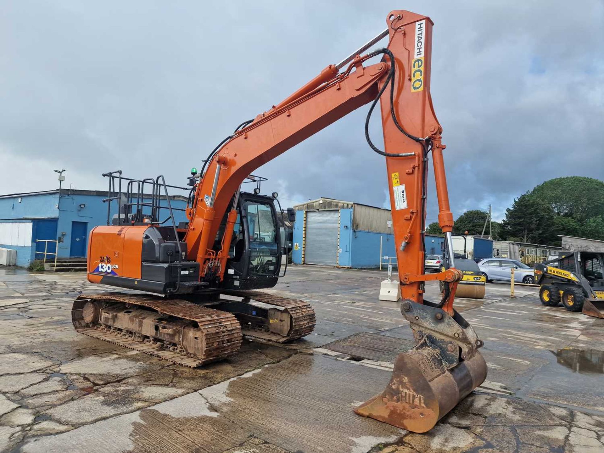 2020 Hitachi ZX130LCN-6, 700mm Steel Tracks, CV, Hill Hydraulic QH, Piped, Reverse & Blind Spot Came - Image 46 of 78