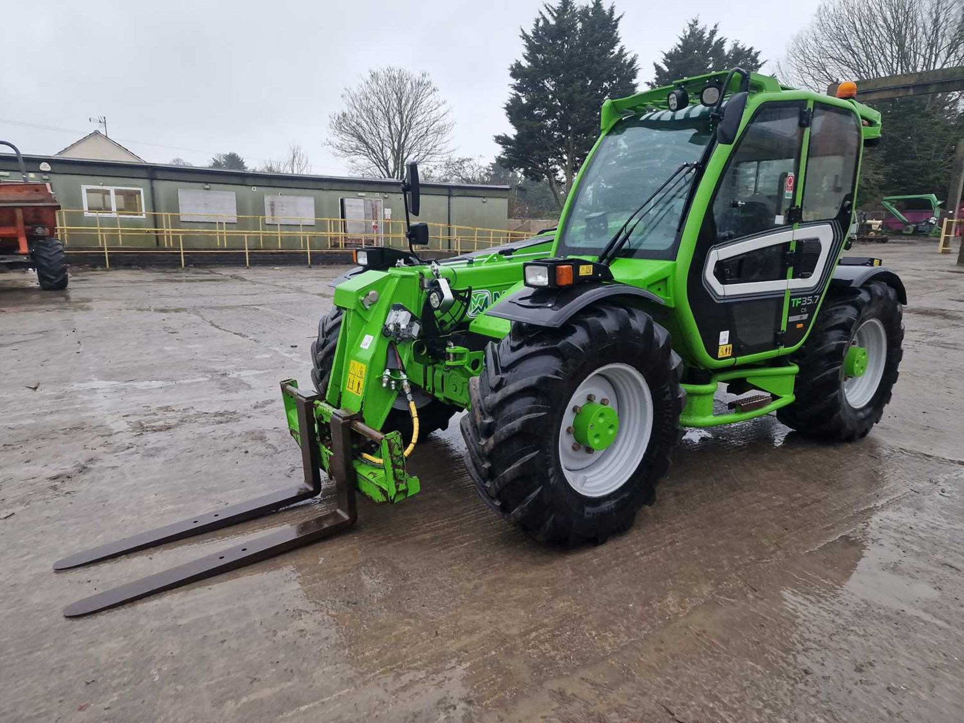 2021 Merlo TF35.7CS-115 Turbo Farmer Telehandler, Joystick Controls, Cab & Boom Suspension, PUH, QH,