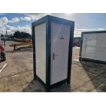 Unused Single Toilet Block, with Sink, 240Volt