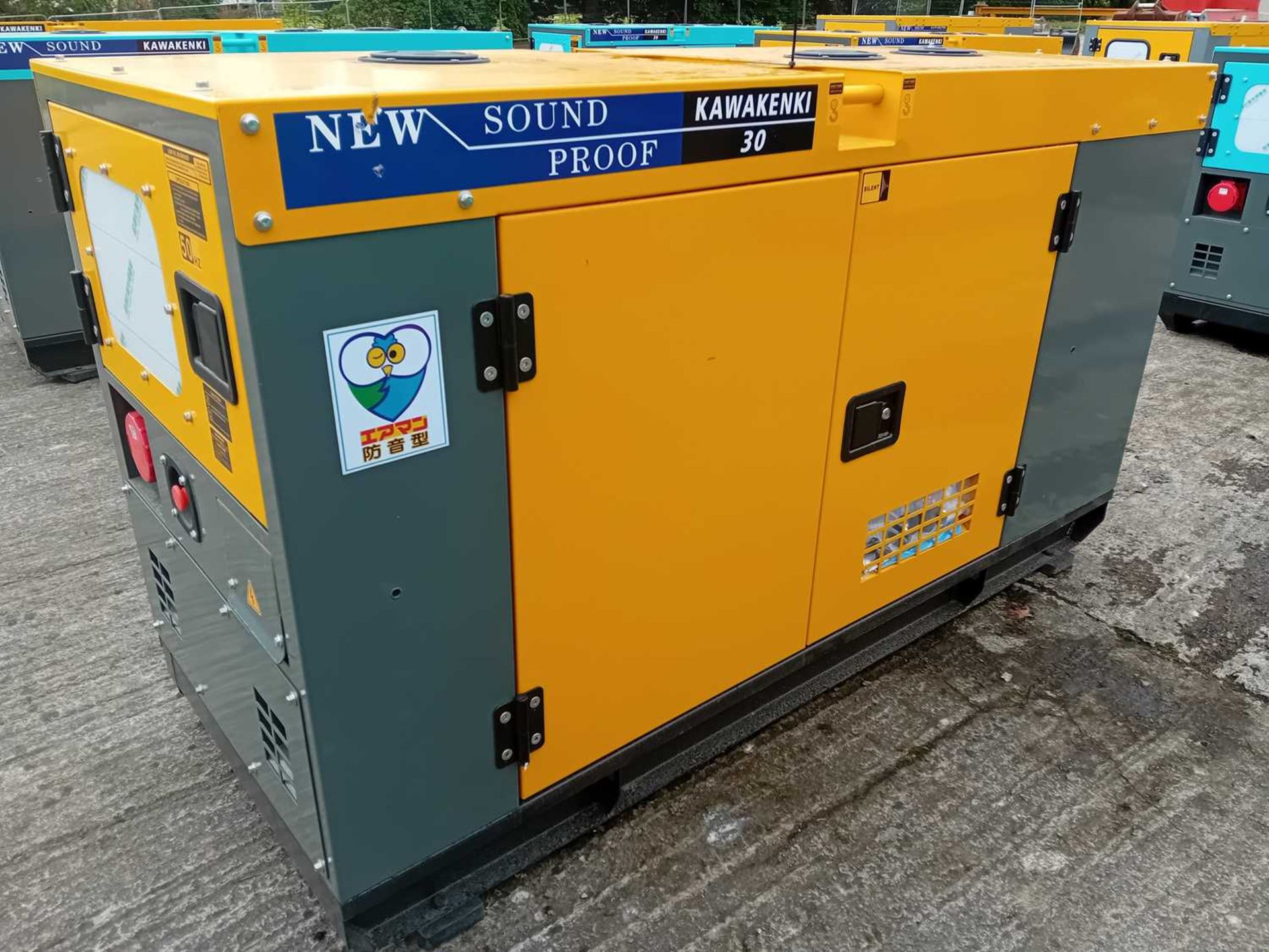 Unused 2023 Kawakenki KK30-III-SSS 30KvA Generator - Image 13 of 24