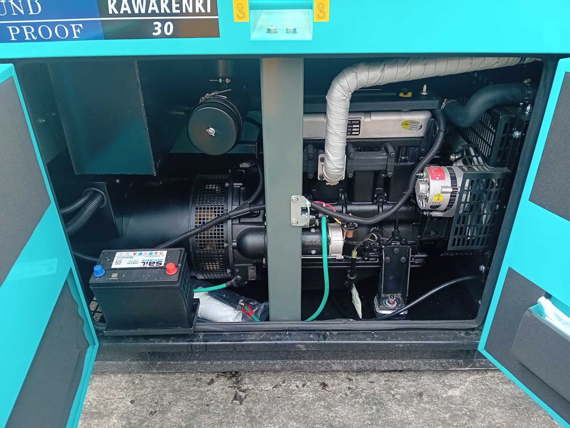 Unused 2023 Kawakenki KK30-III-SSS 30KvA Generator - Image 8 of 24