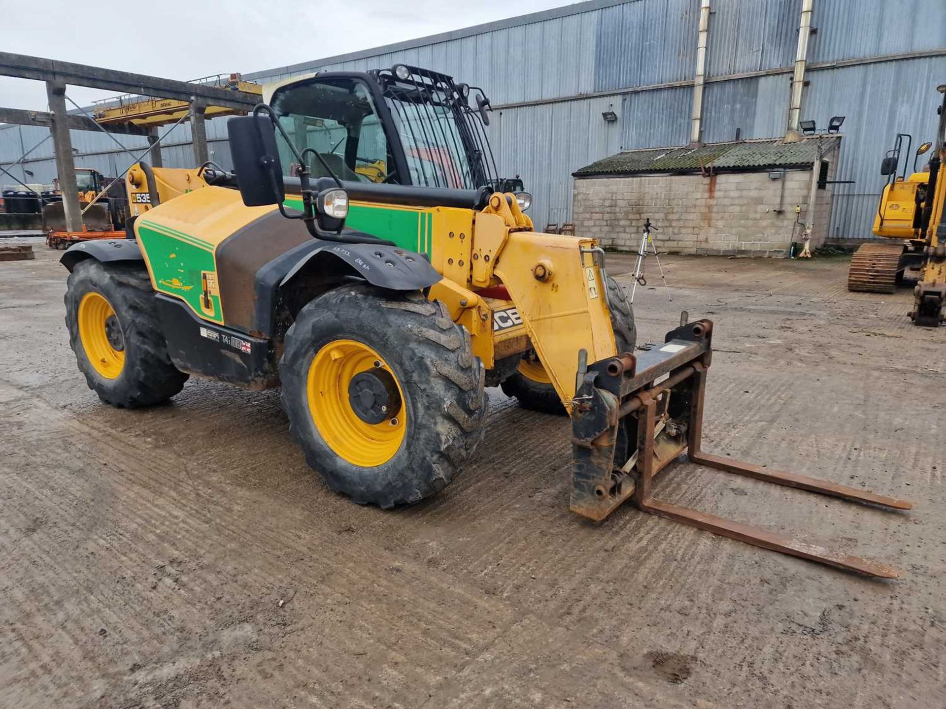 2015 JCB 535-95 Turbo Powershift Telehandler, WLI, Forks (EPA Compliant) - Image 7 of 48