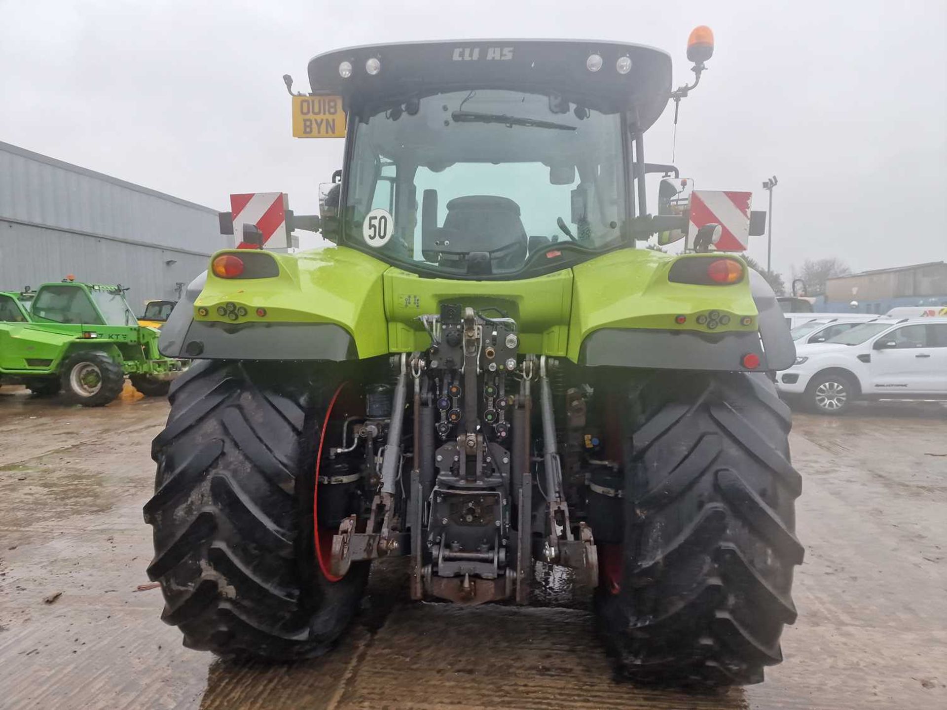 2018 Claas Arion 650 CI5+ 4WD Tractor, Front Linkage, Front Suspension, Cab Suspension, Air Brakes,  - Image 33 of 87