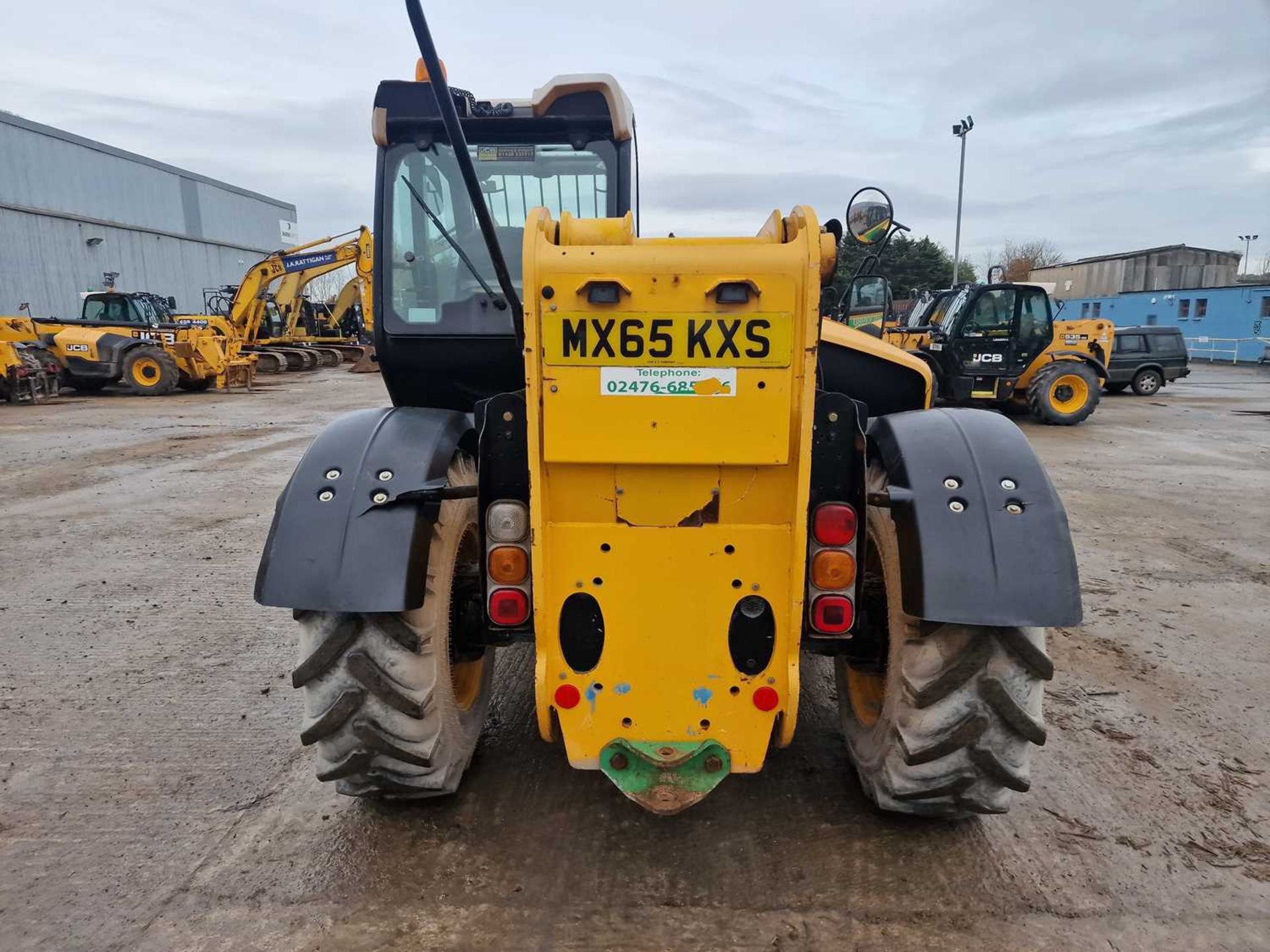 2014 JCB 535-95 Turbo Powershift Telehandler, Reverse Camera, WLI, Forks (EPA Compliant) - Image 27 of 46