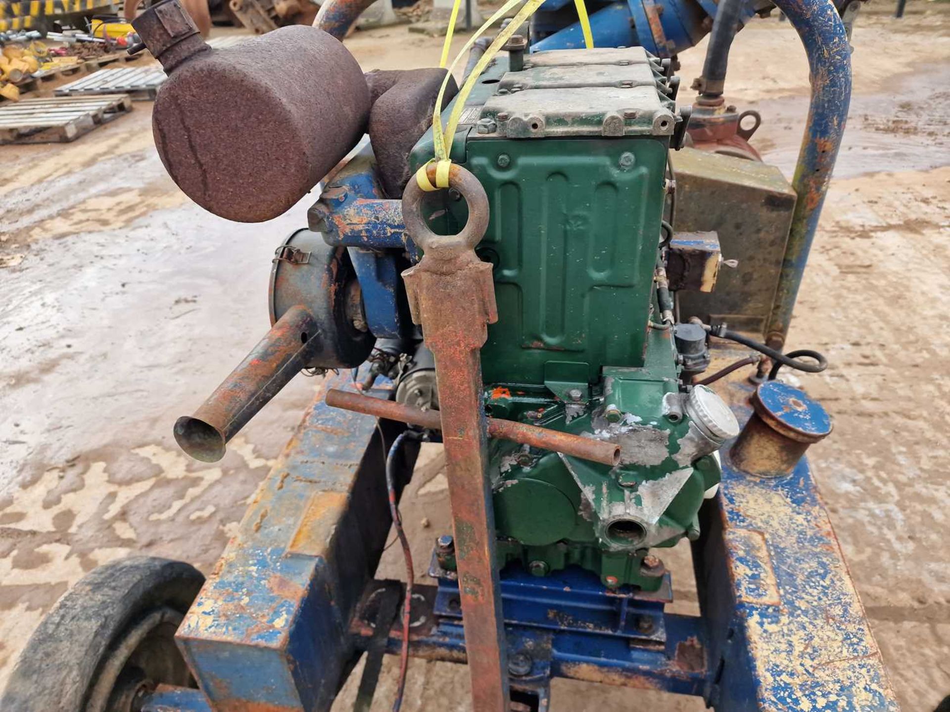 Sykes XD60A 6" Water Pump, Lister Engine - Image 6 of 12