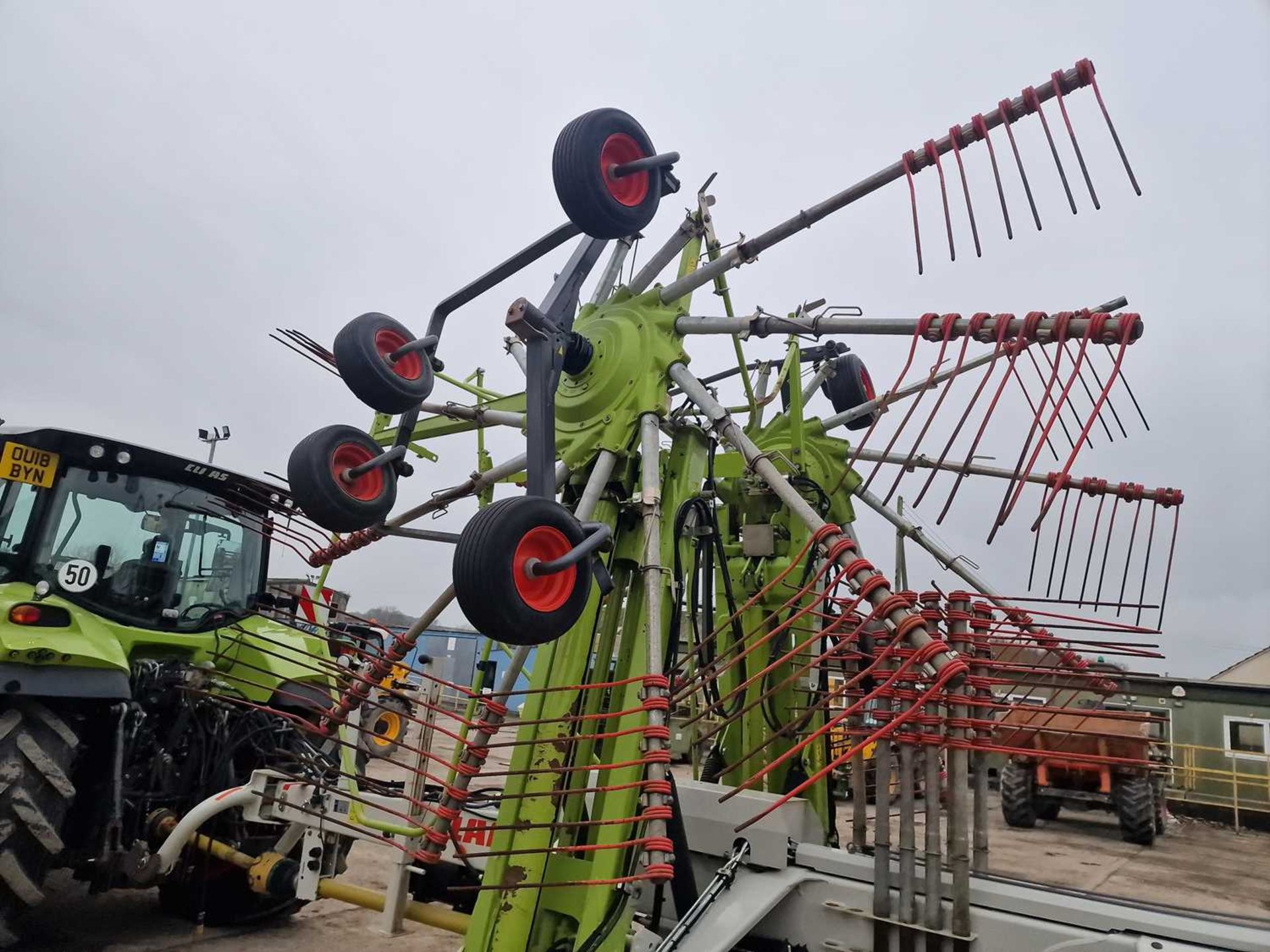2017 Claas Liner 3600 HH PTO Driven 4 Rotor Rake to suit 3 Point Linkage - Image 13 of 17