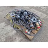 Pallet of Various Pipes & Connectors
