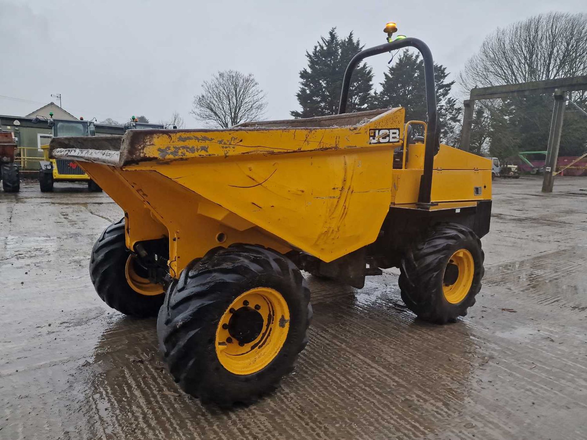 2016 JCB 6TFT 6 Ton Dumper, Roll Bar 