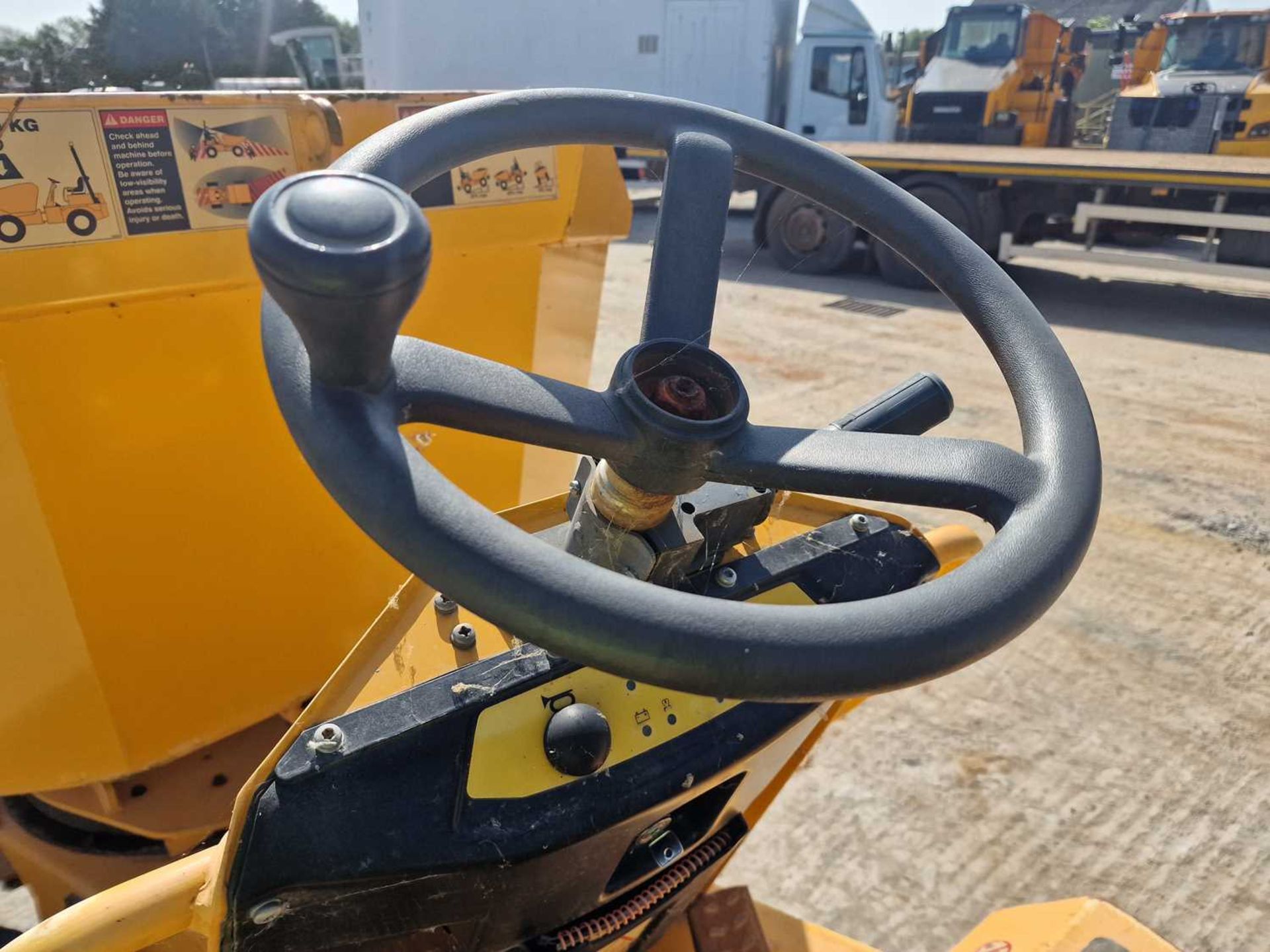 2019 Thwaites 3 Ton Swivel Skip Dumper, Roll Bar - Image 22 of 48