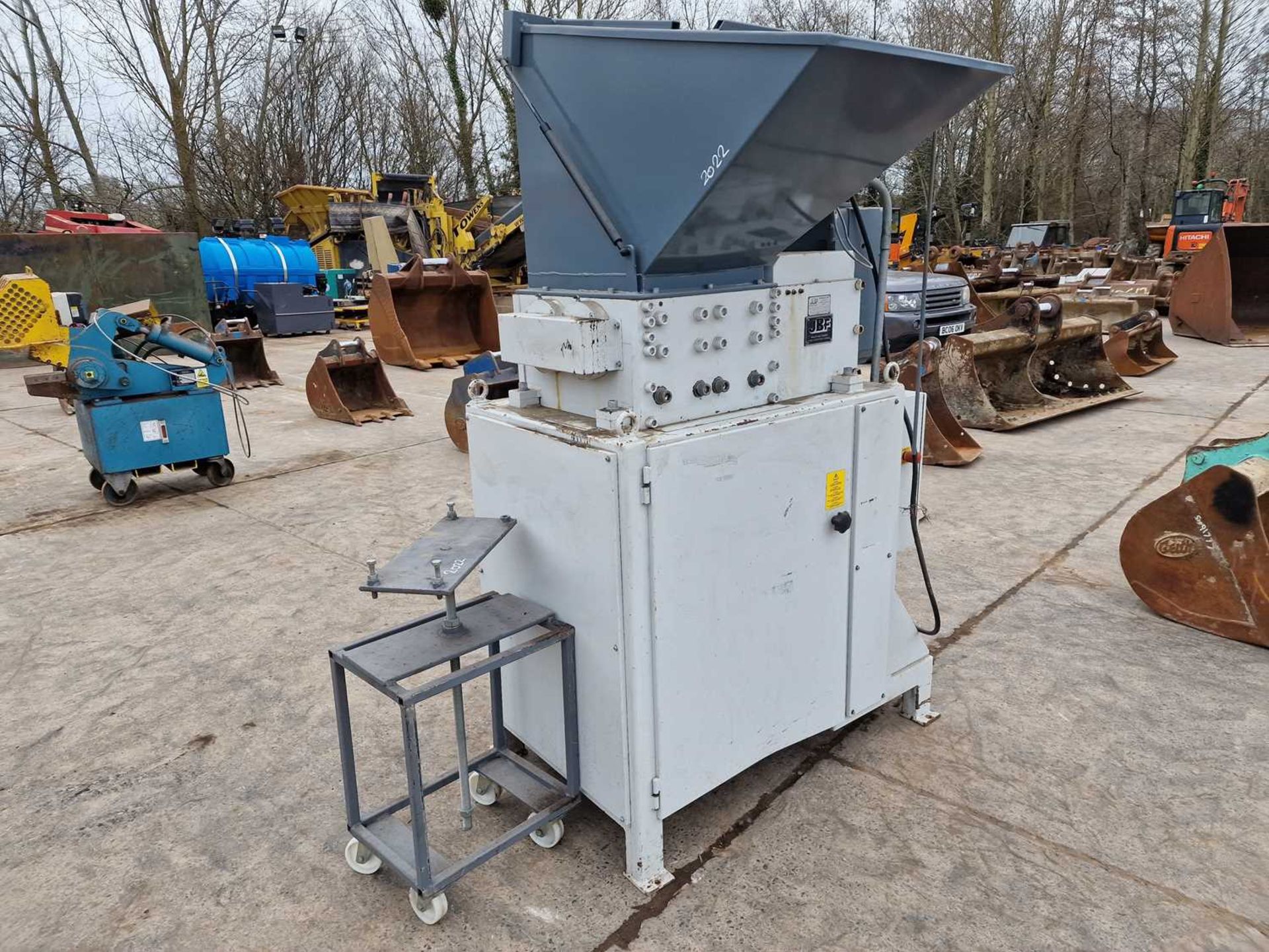 2010 JBF Maschinen 38/50 400Volt Shredder - Image 3 of 10