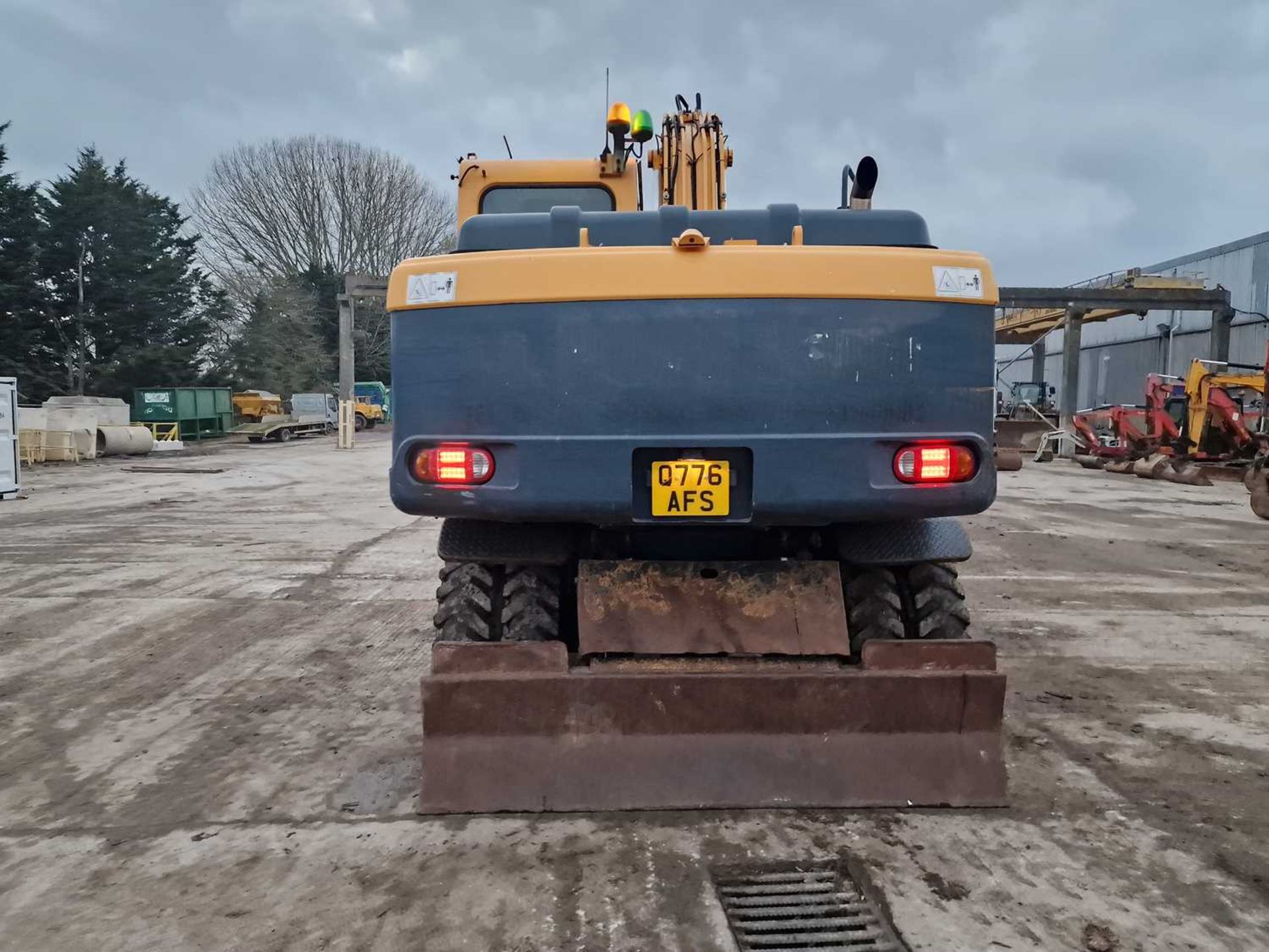 2013 Hyundai R140W-9 Wheeled Excavator, Blade, CV, Geith Hydraulic QH, Piped, Aux. Piping, Reverse C - Image 38 of 68