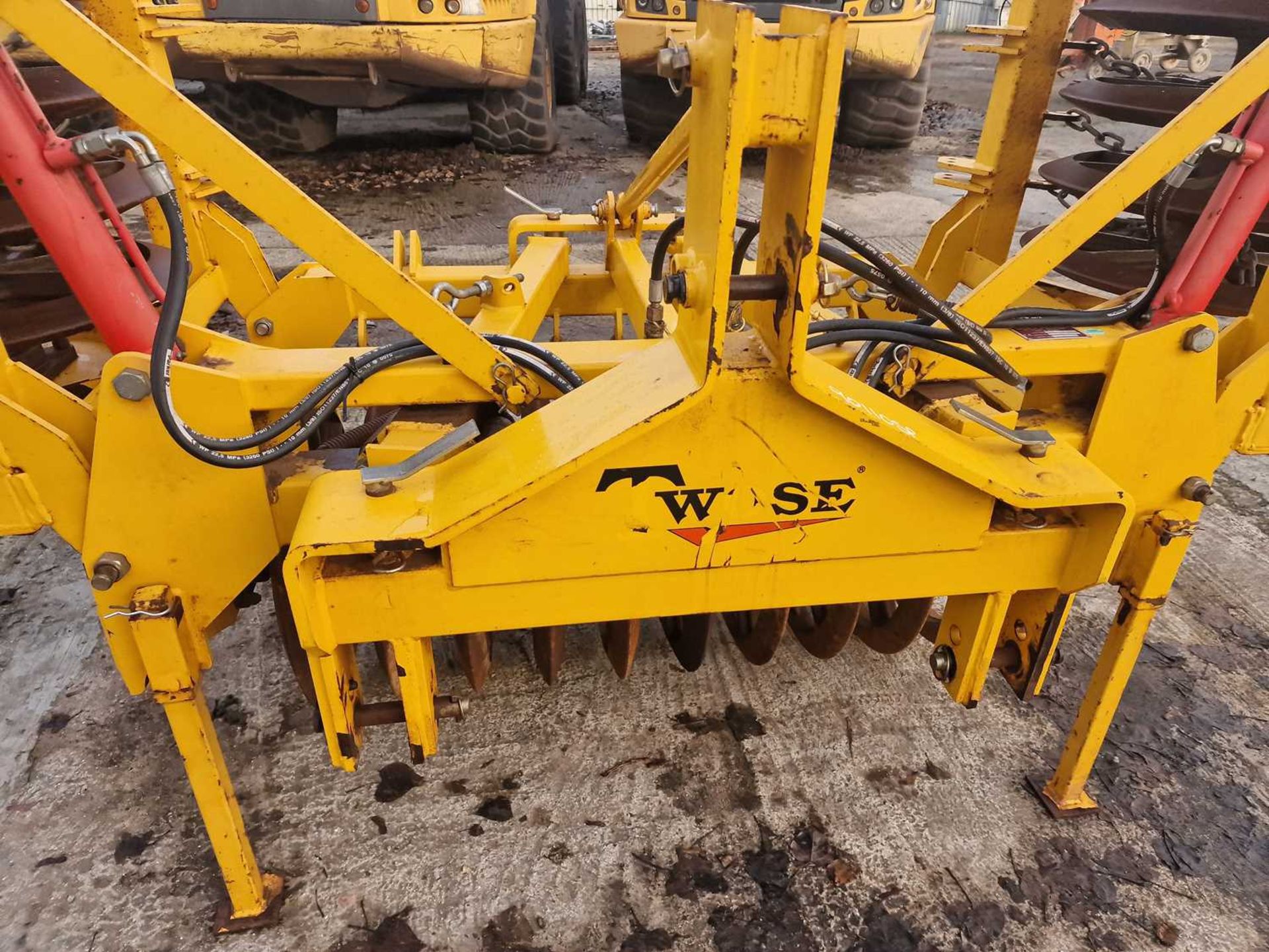 Twose Hydraulic Folding Front Press to suit 3 Point Linkage - Image 11 of 12